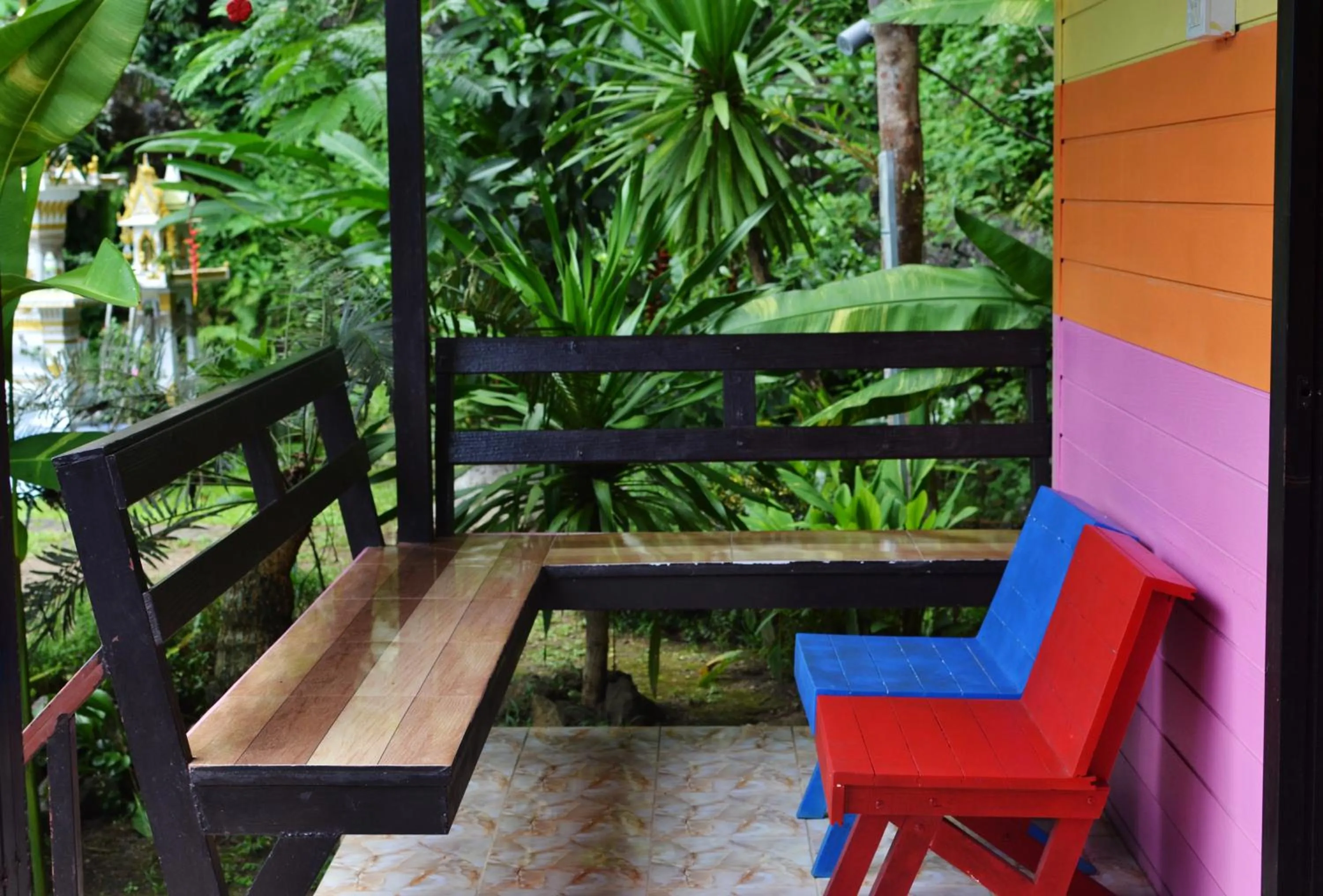 Balcony/Terrace in Khao Chang View Resort