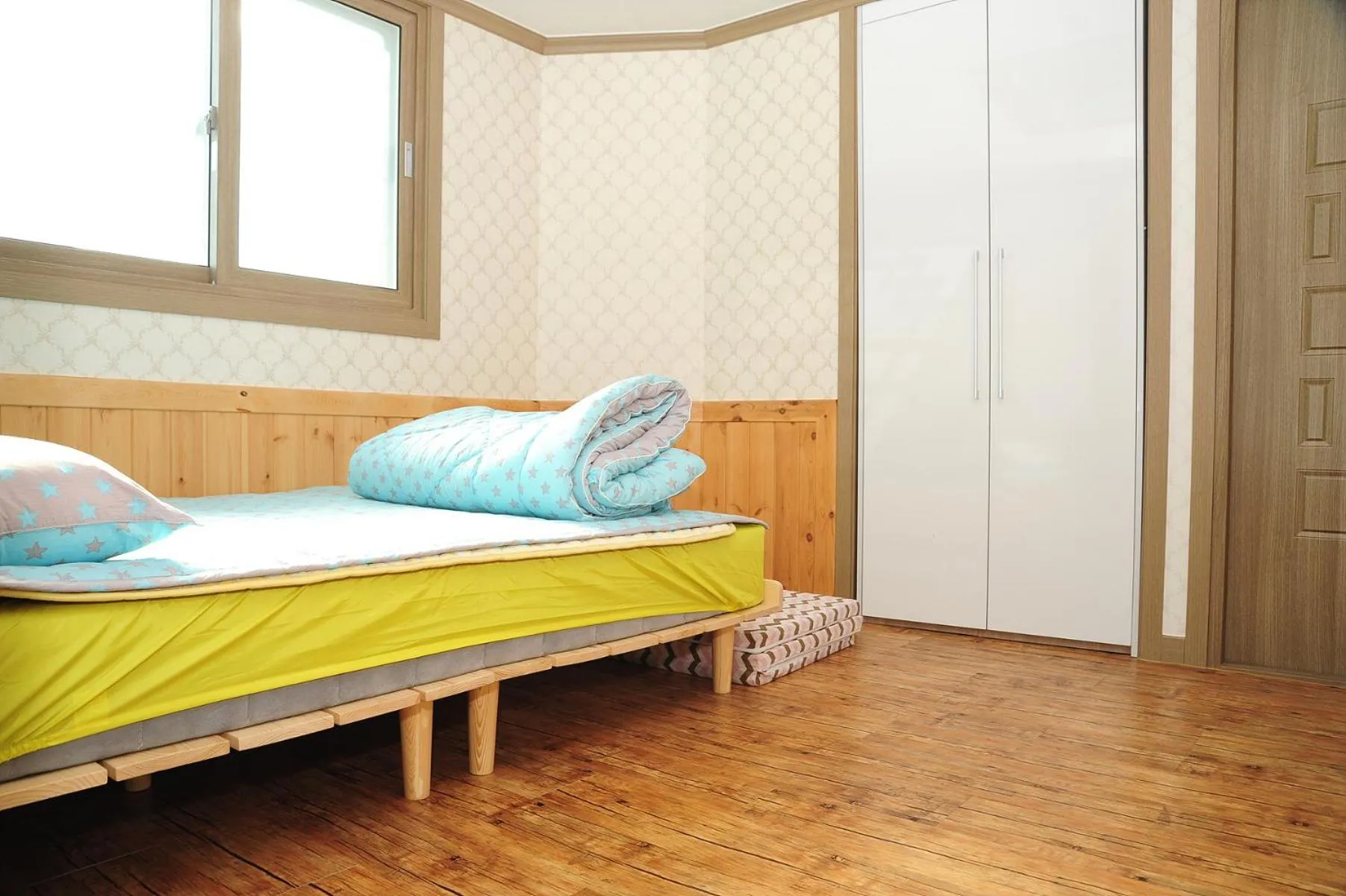 Bed in The 1st Andong Hostel