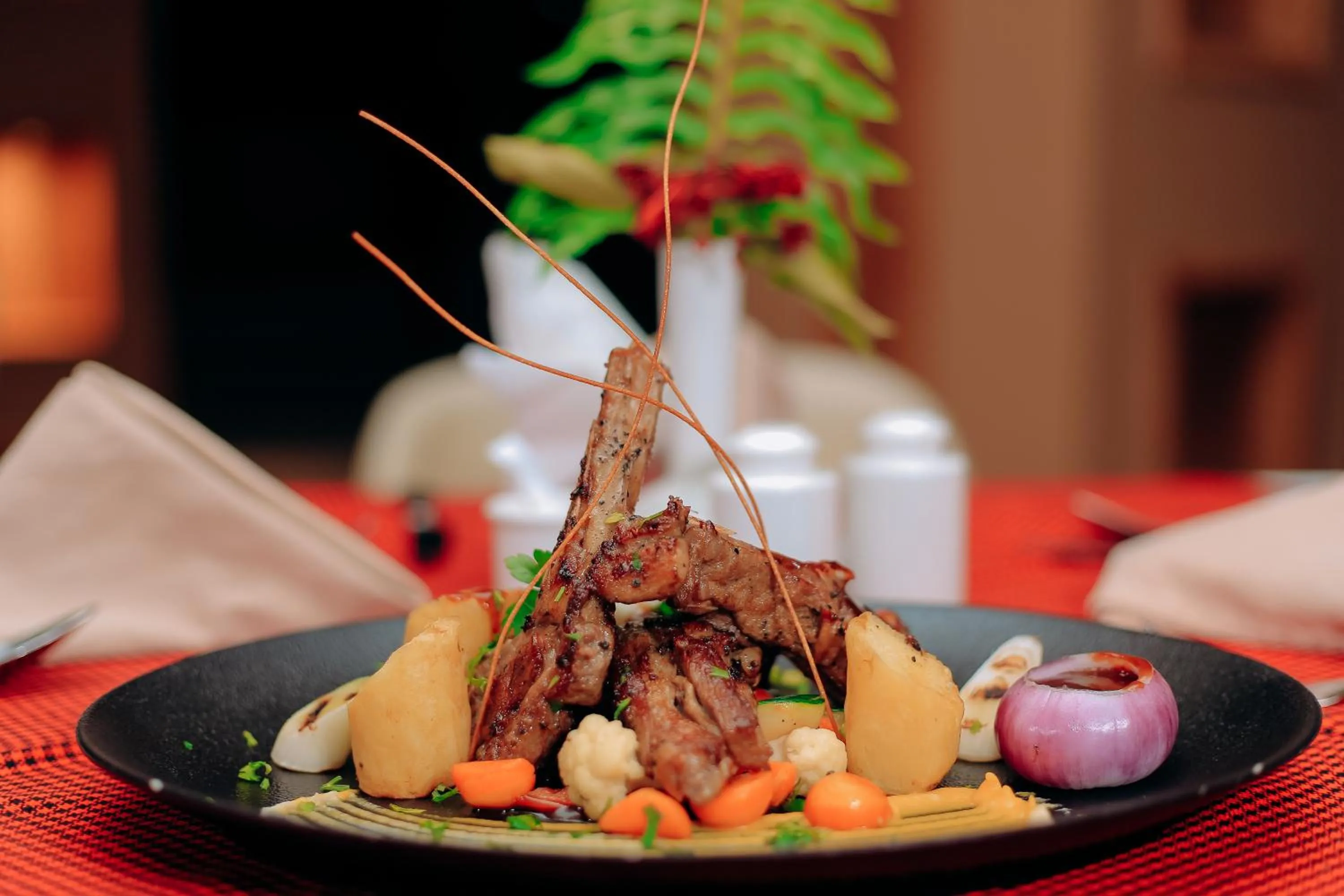 Lunch in Tanga Beach Resort & Spa