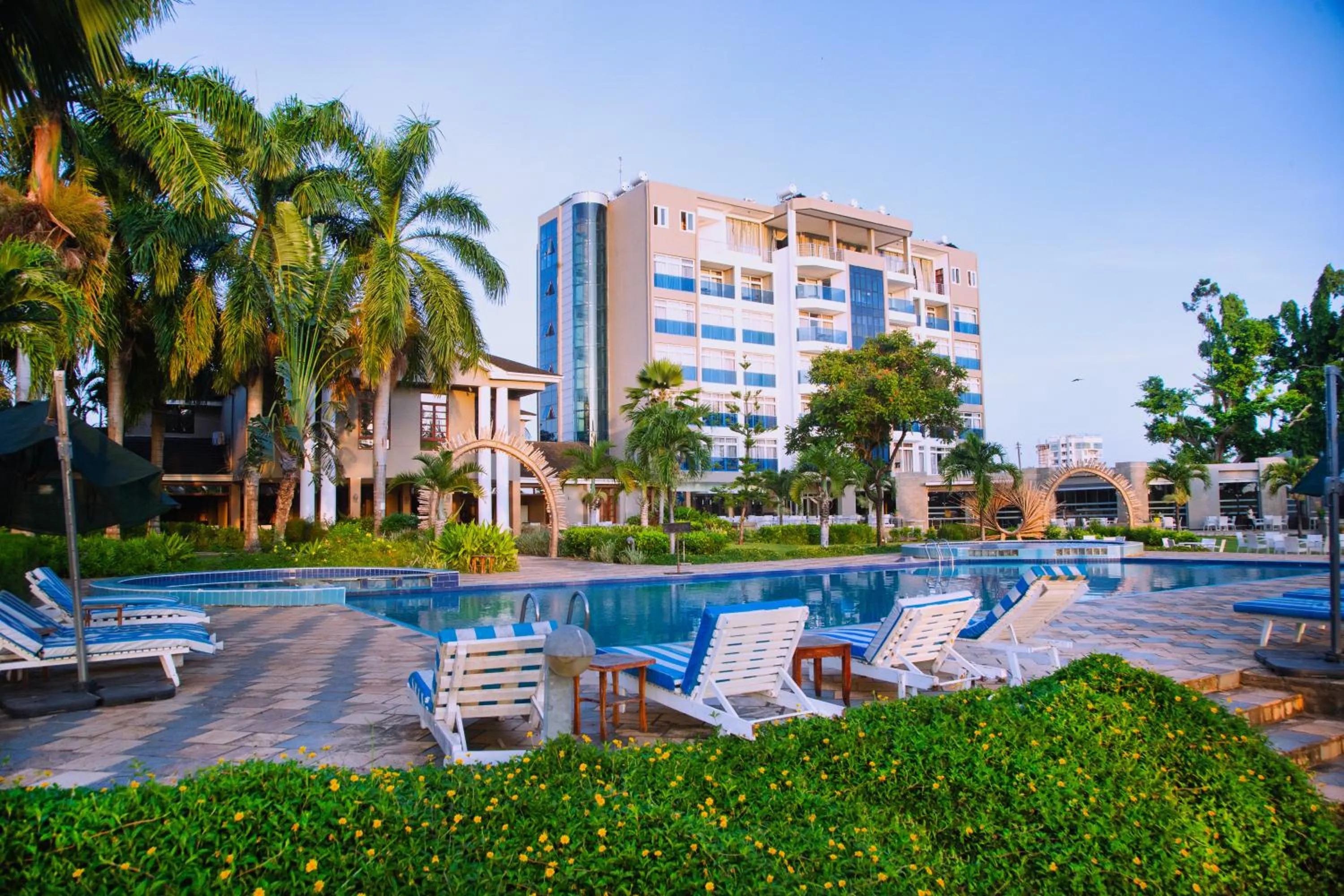 Property building in Tanga Beach Resort & Spa