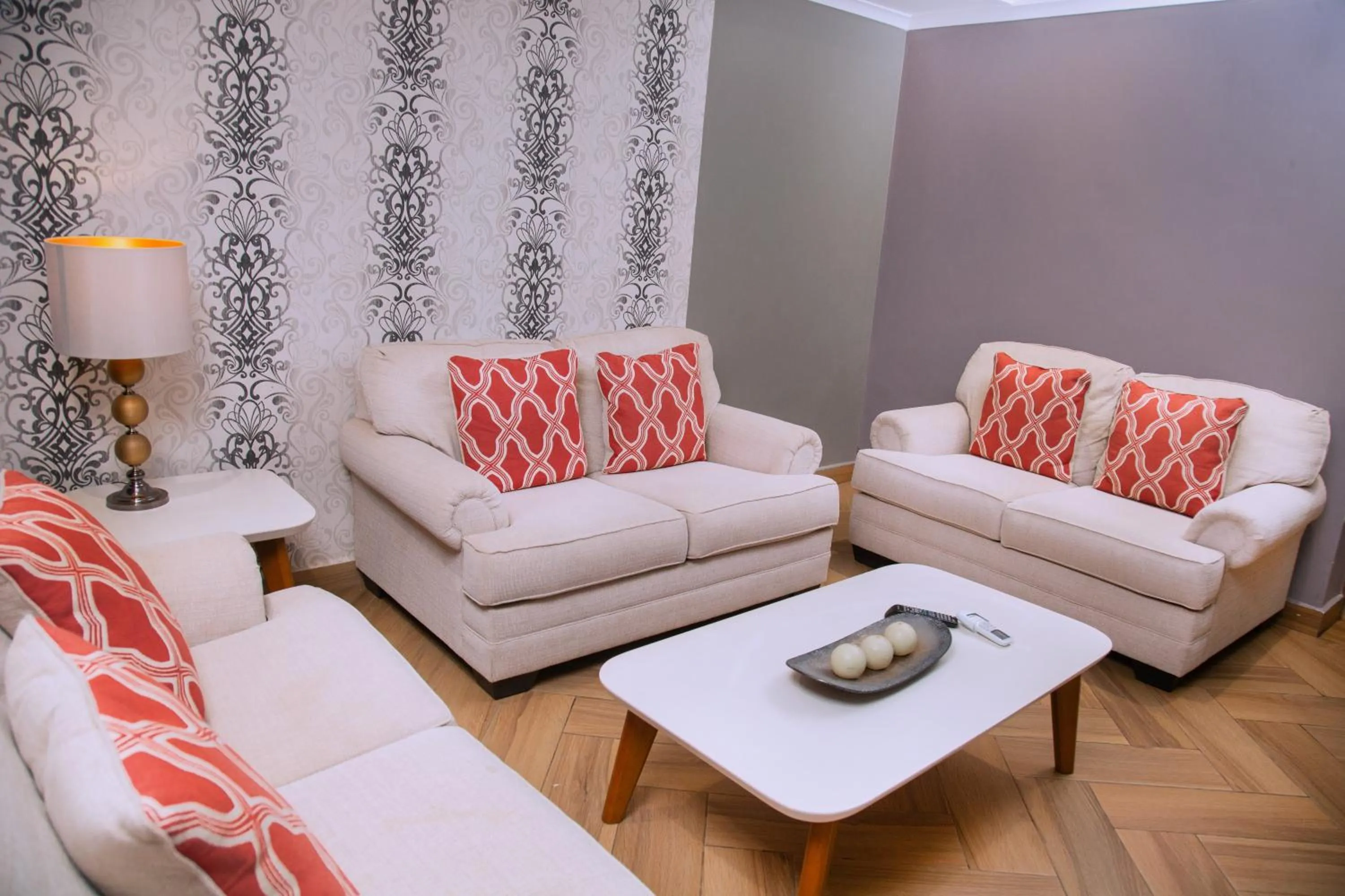 Living room in Tanga Beach Resort & Spa