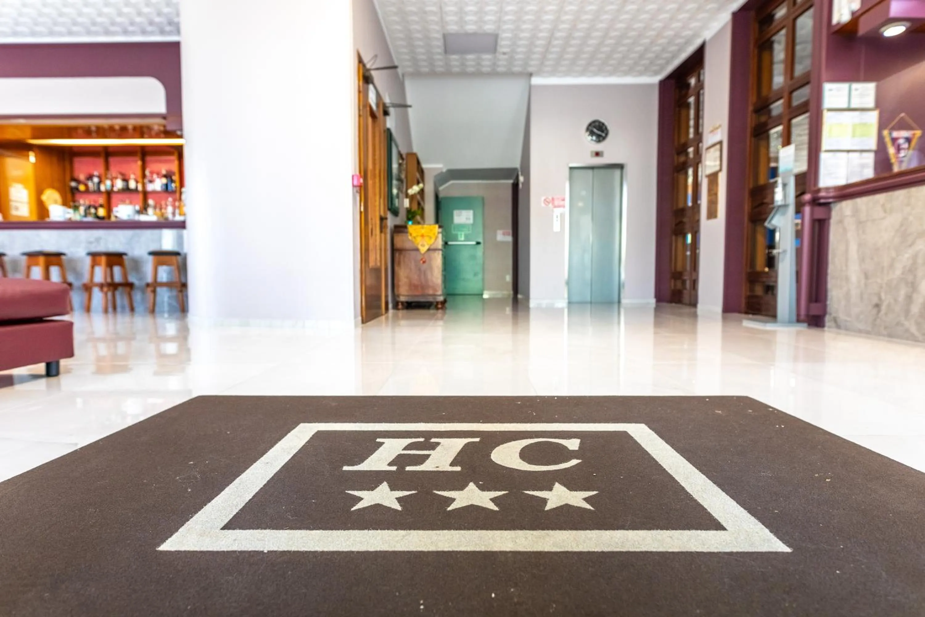 Lobby or reception in Hotel Cristallo