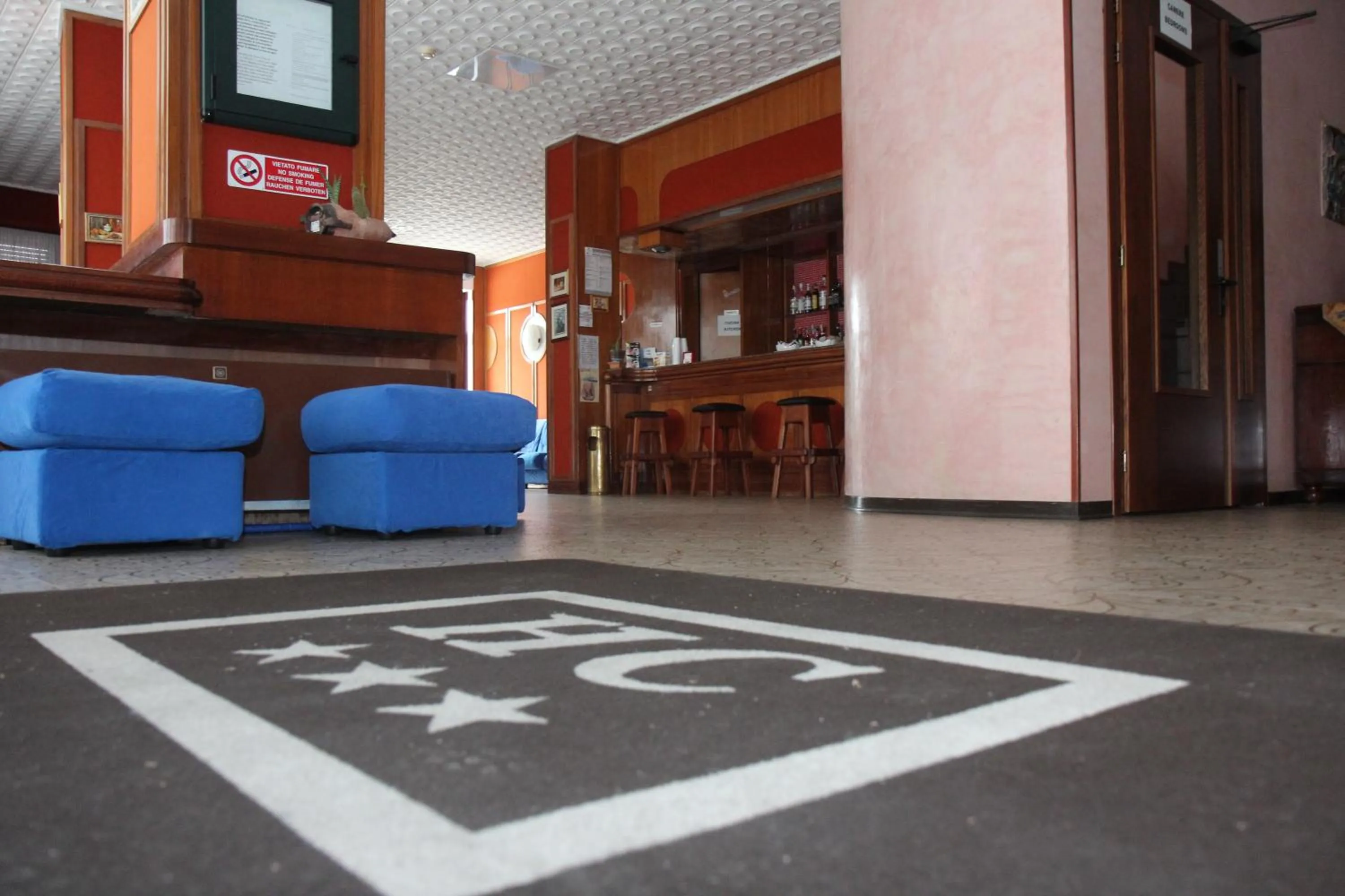 Lobby or reception in Hotel Cristallo