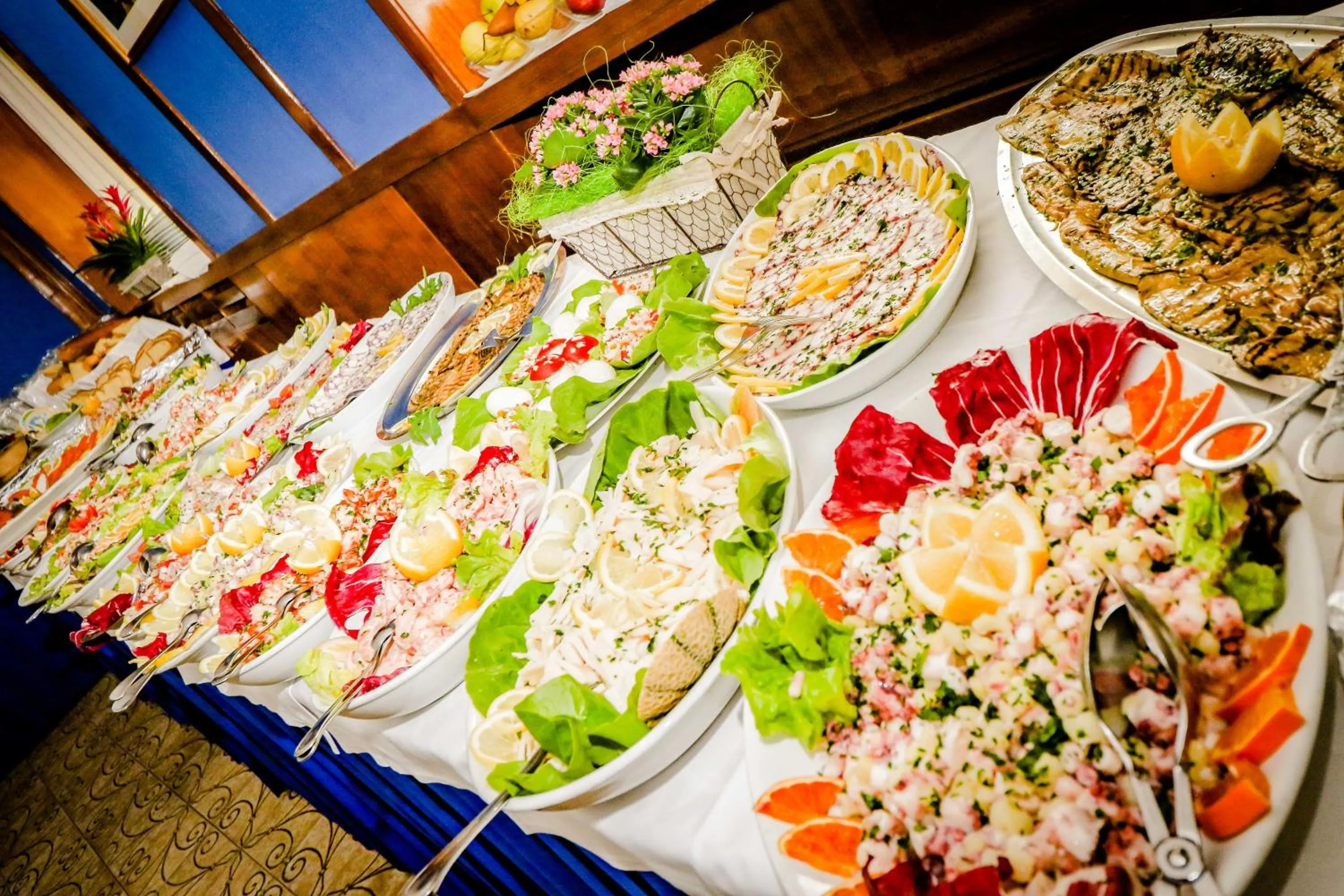 Food close-up in Hotel Cristallo