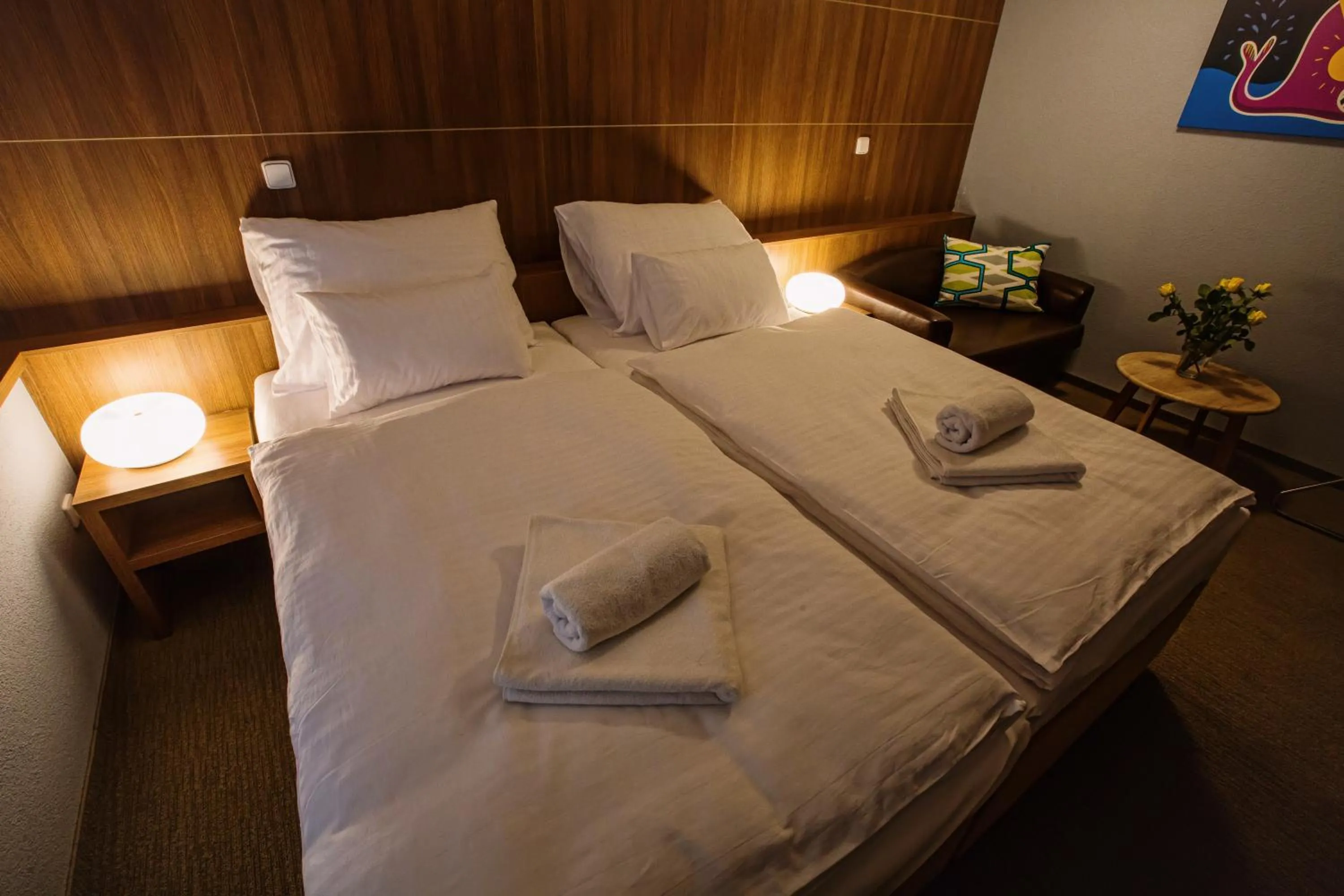 Bed in Hotel Na Šustně