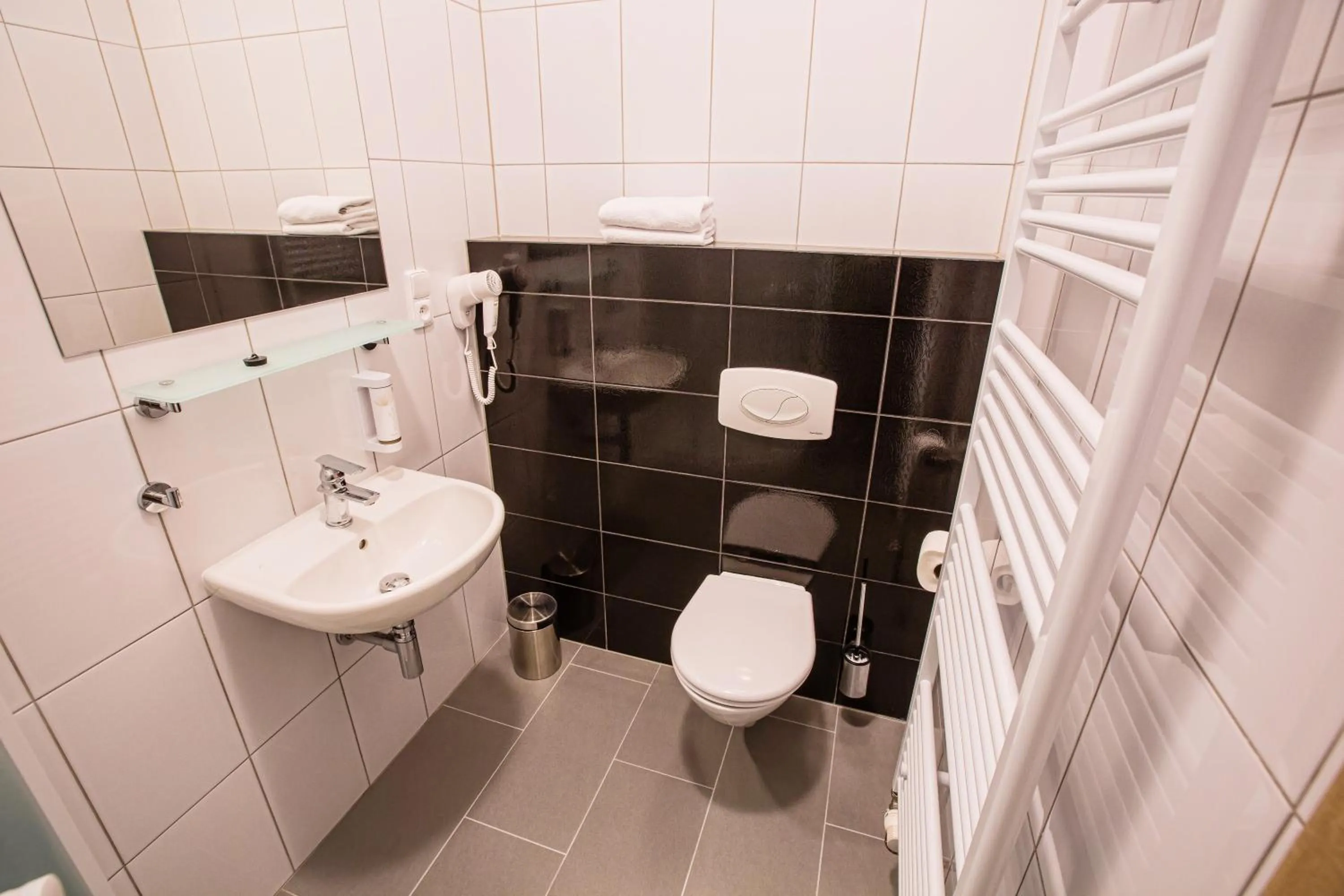 Bathroom in Hotel Na Šustně