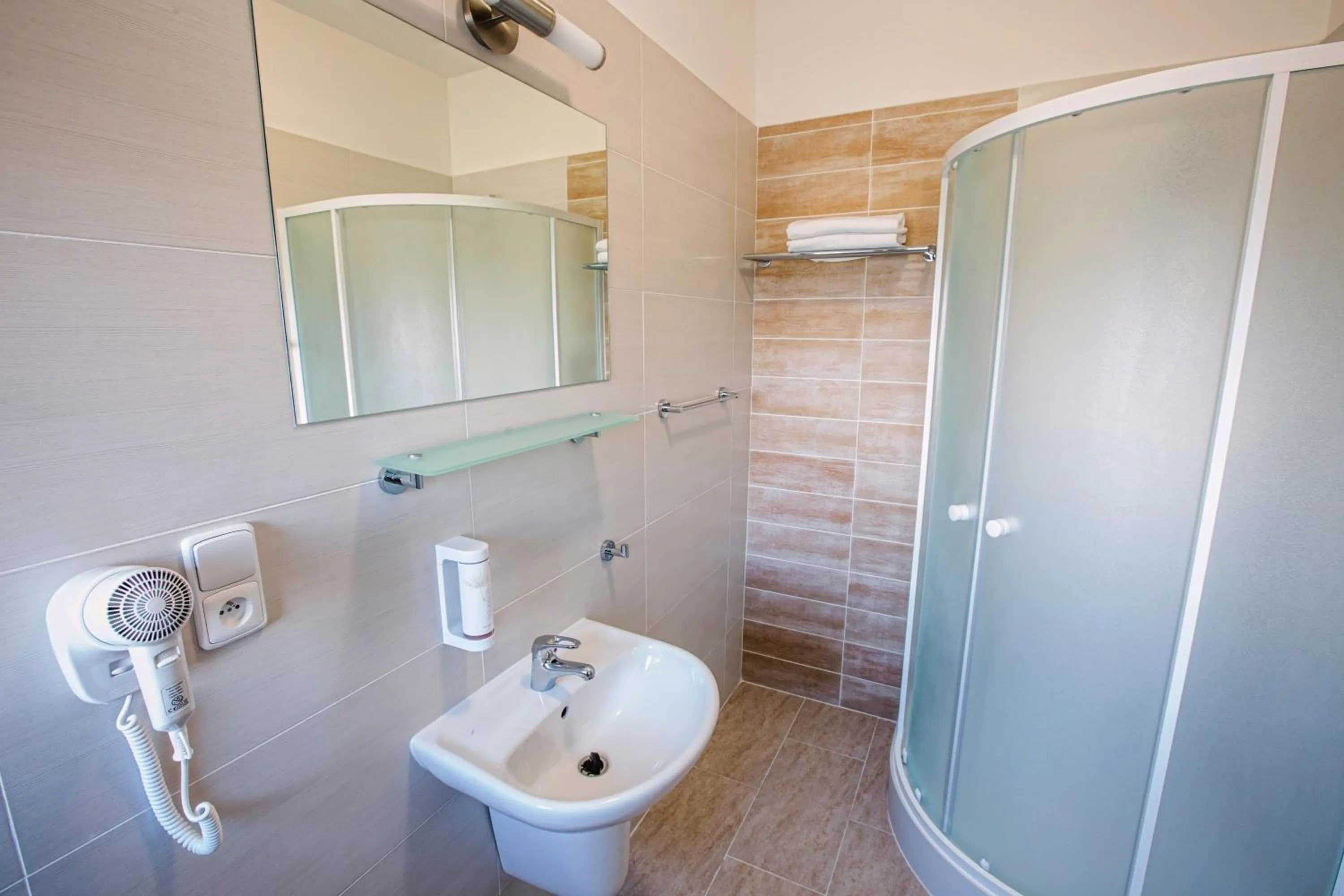 Bathroom in Hotel Na Šustně