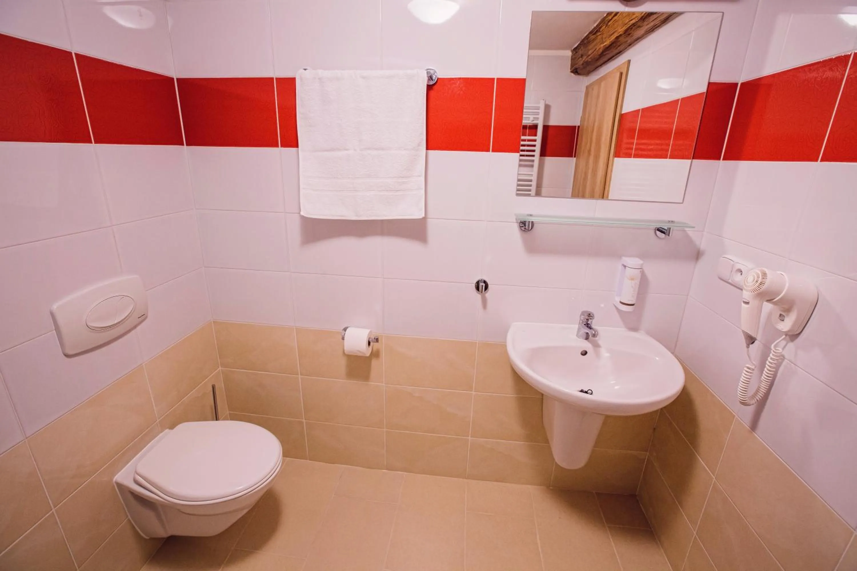 Bathroom in Hotel Na Šustně