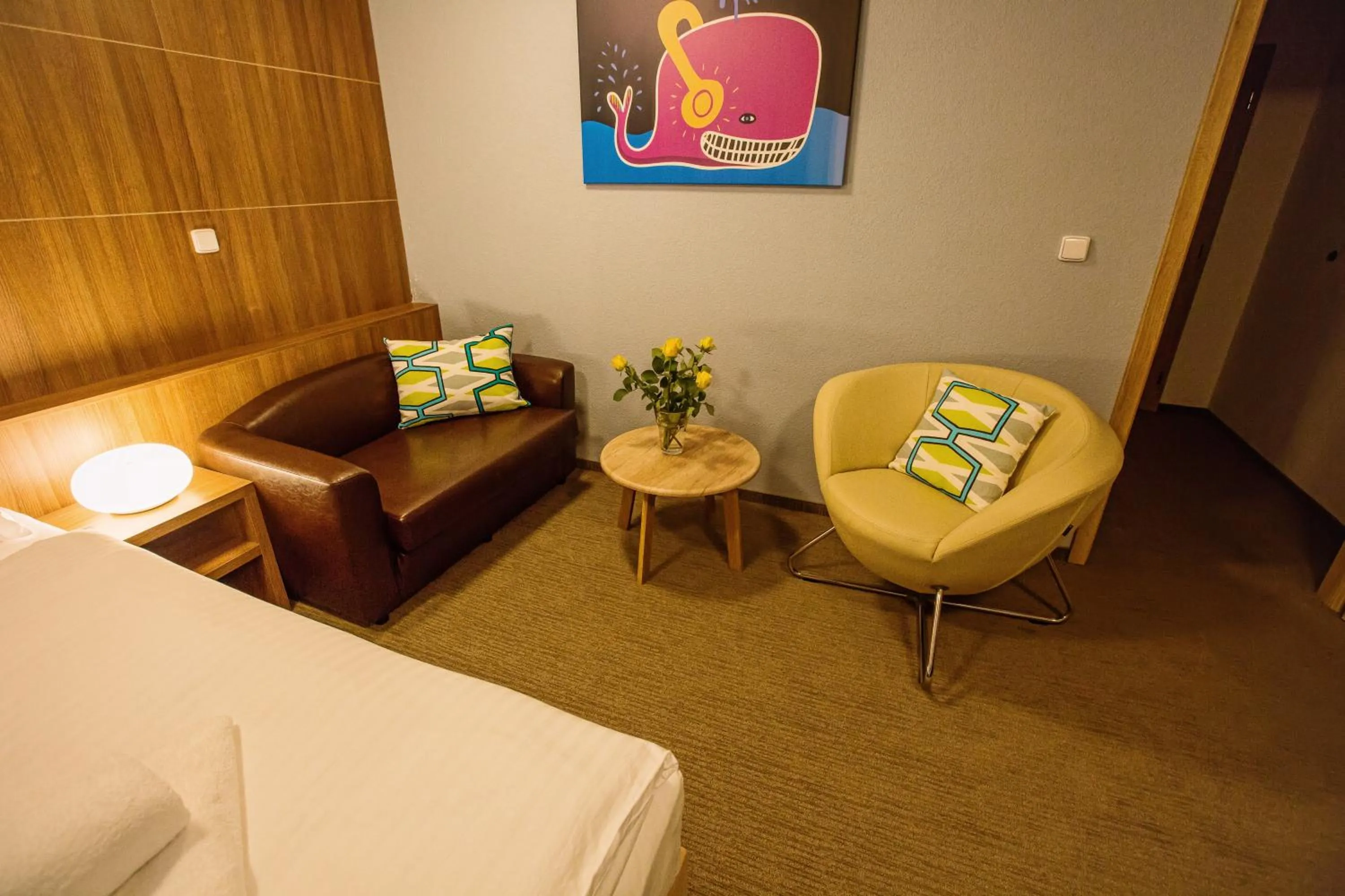 Photo of the whole room in Hotel Na Šustně