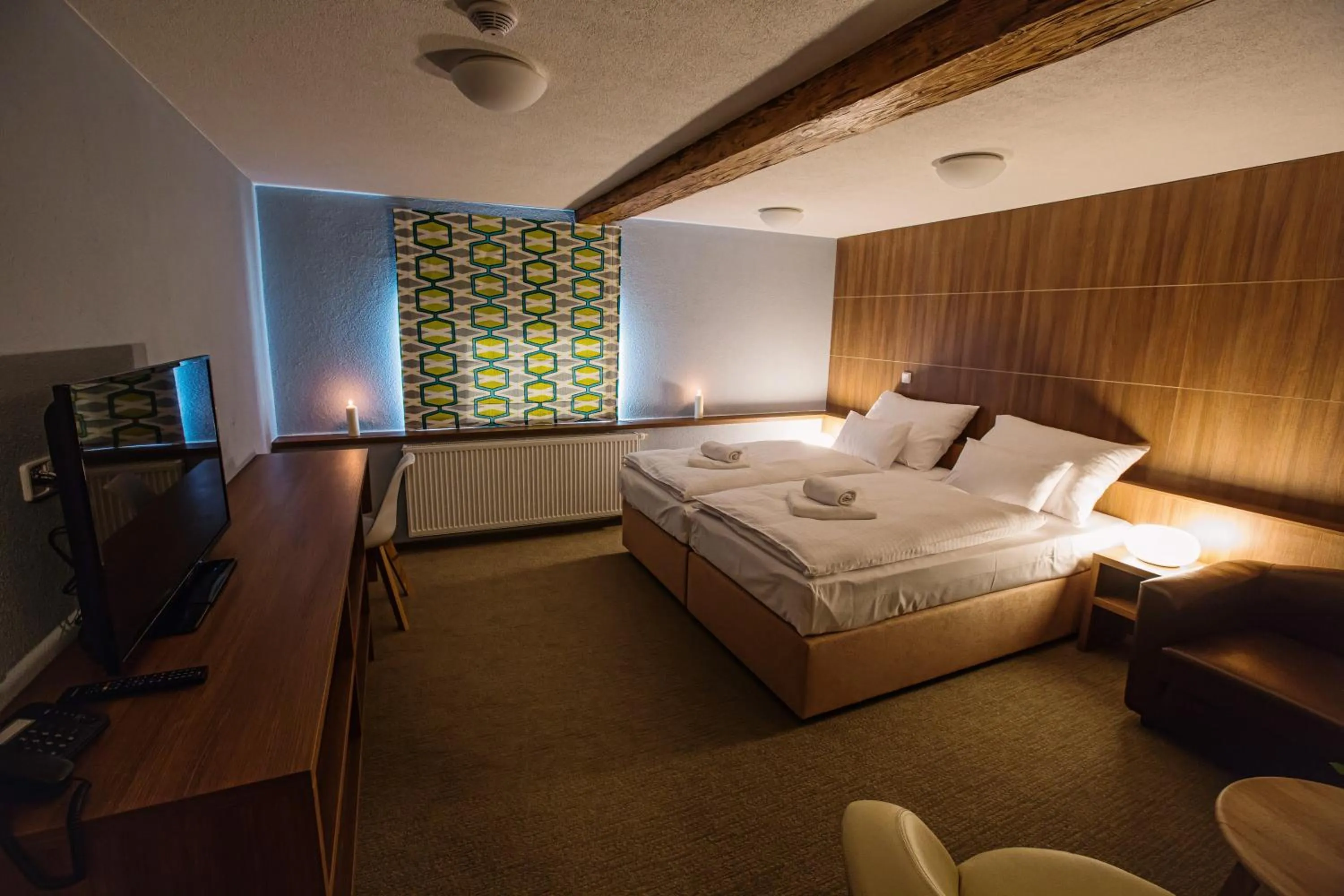 Photo of the whole room, Bed in Hotel Na Šustně