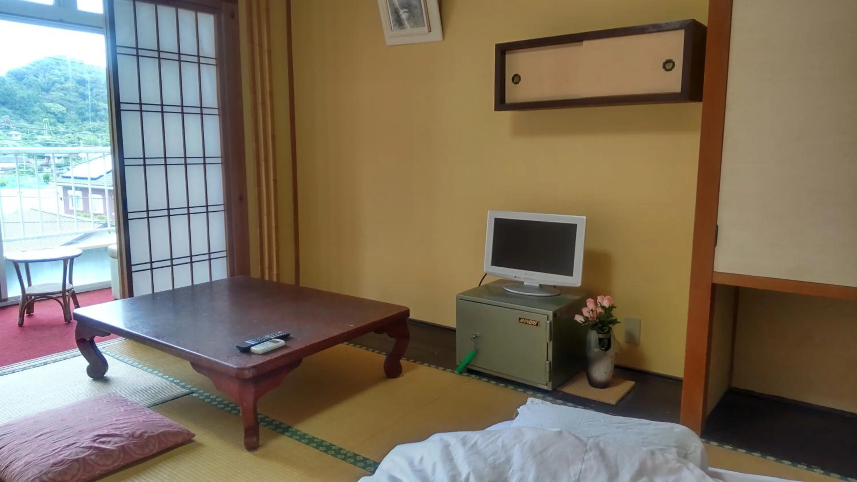 Bed in Yoshioka Ryokan