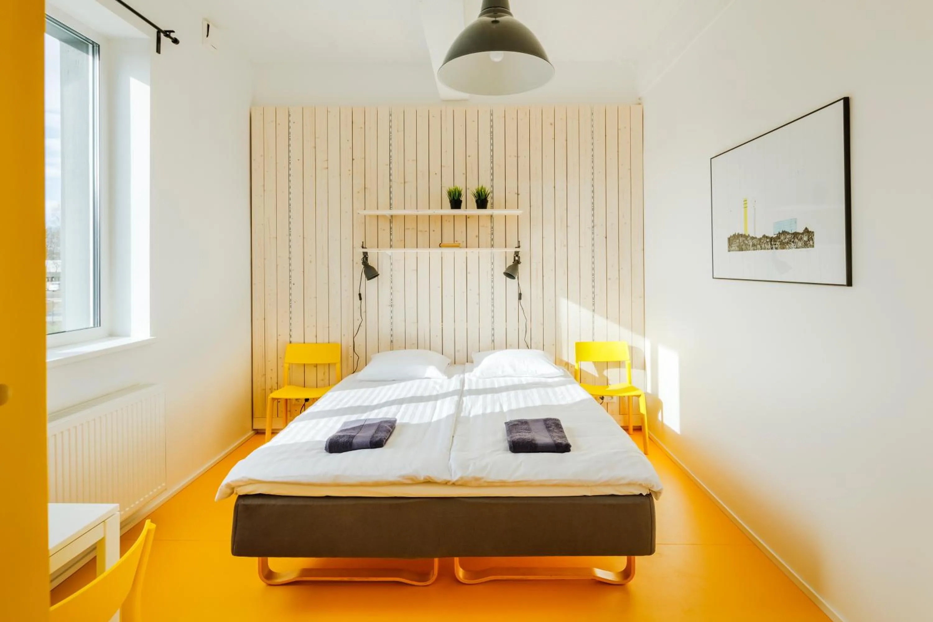 Decorative detail, Bed in Hektor Design Hostel