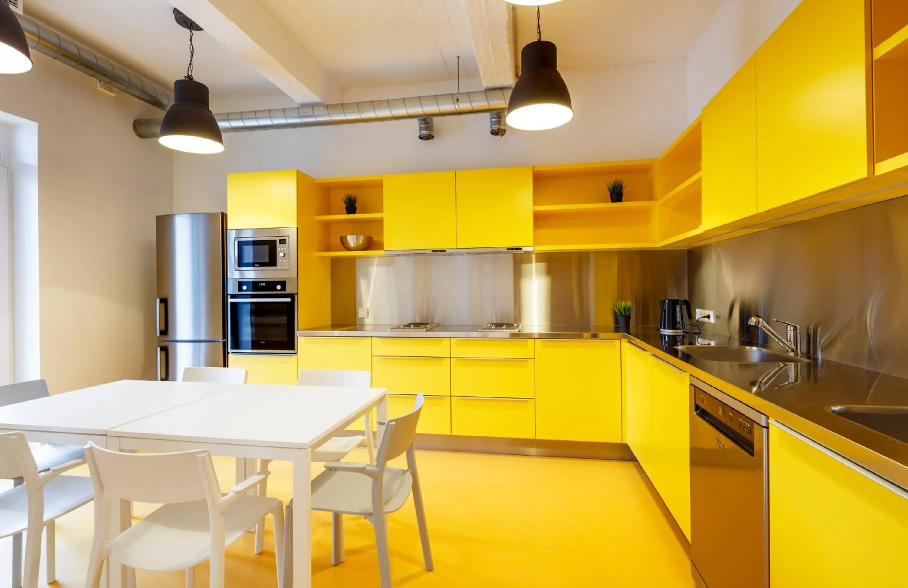 Kitchen or kitchenette in Hektor Design Hostel