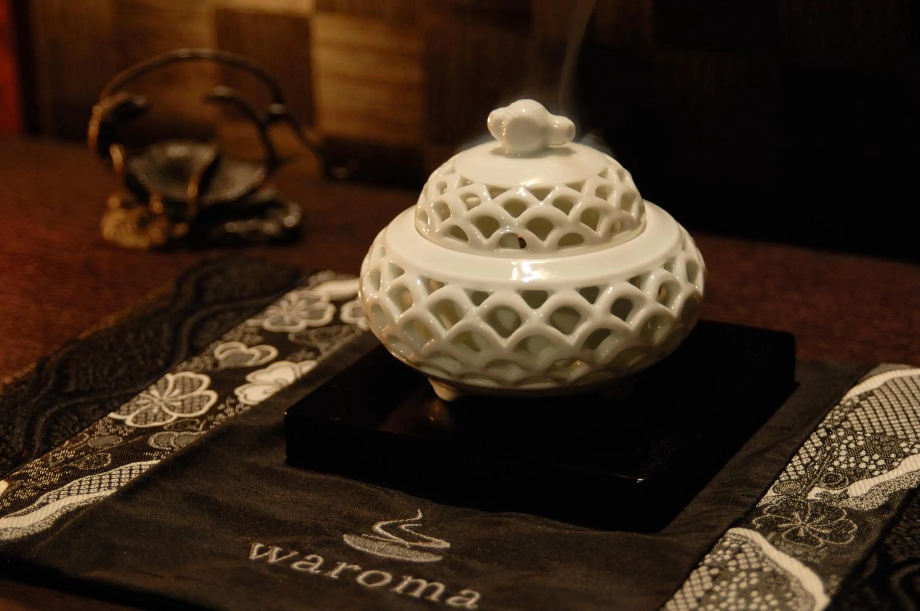 Decorative detail in Kouyurou Ikawa