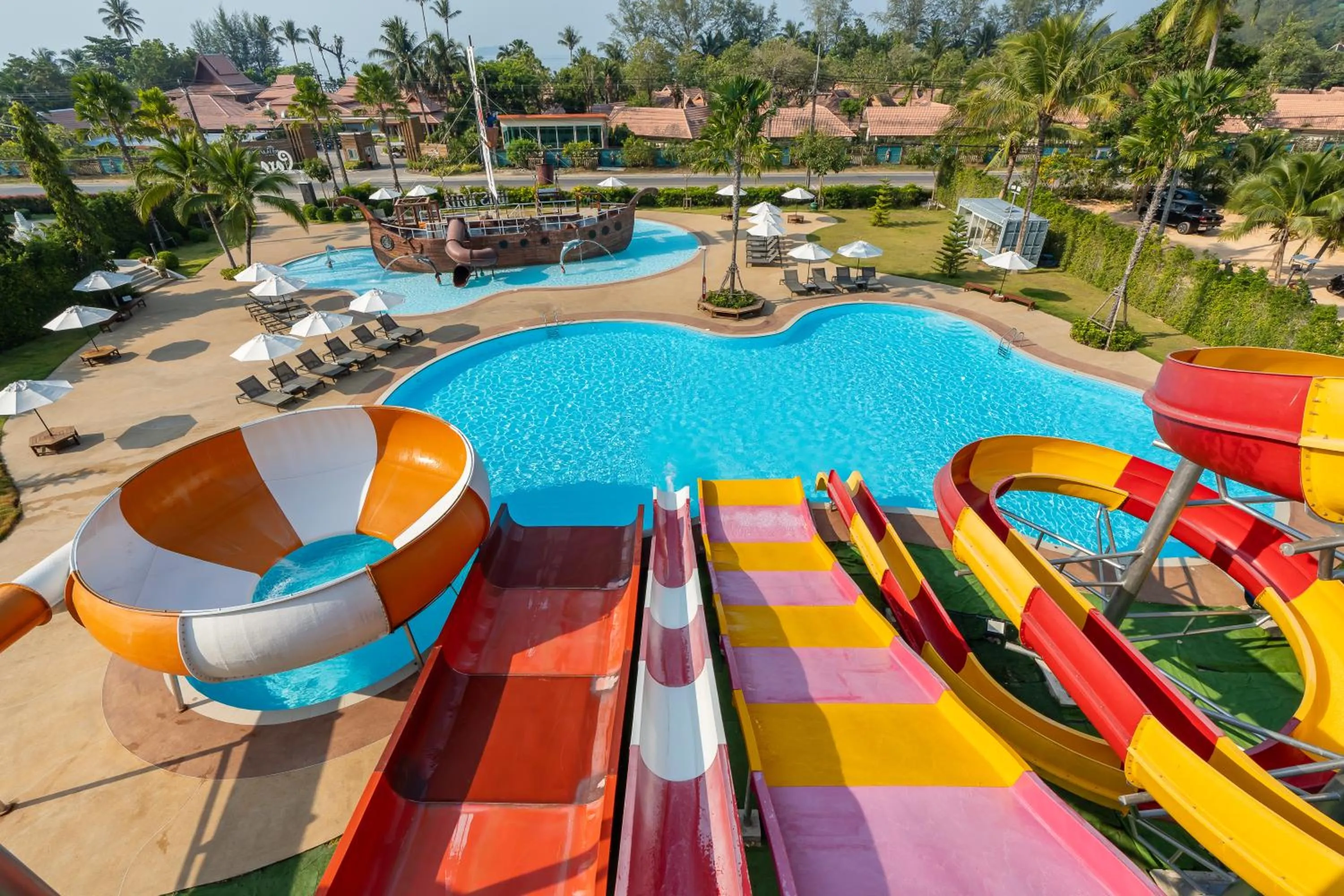 Aqua park in Koh Chang Paradise Resort & Spa