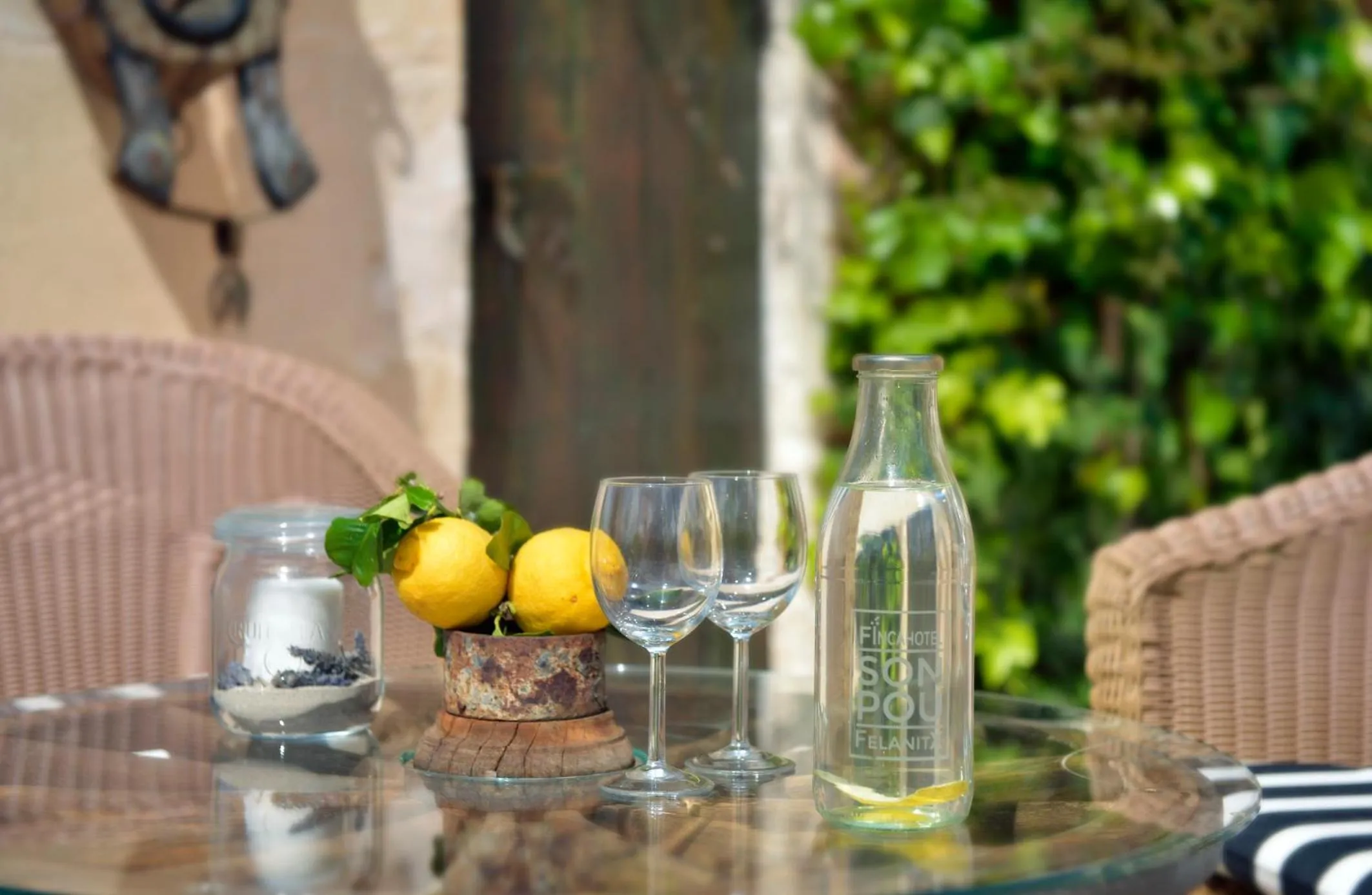 Decorative detail in Agroturismo Fincahotel Son Pou