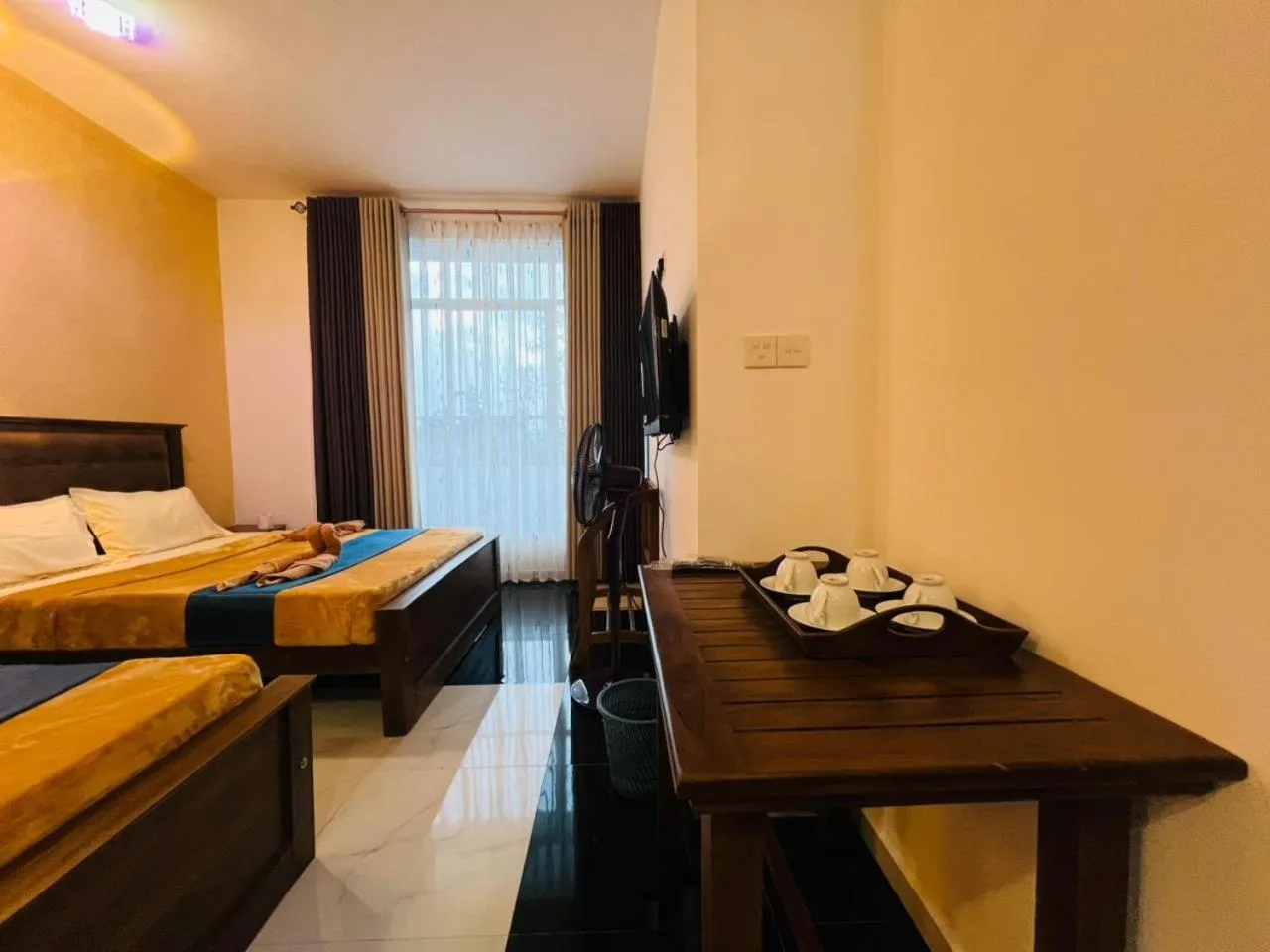 Bed in Ayos Hill Adam's Peak Free Shuttle