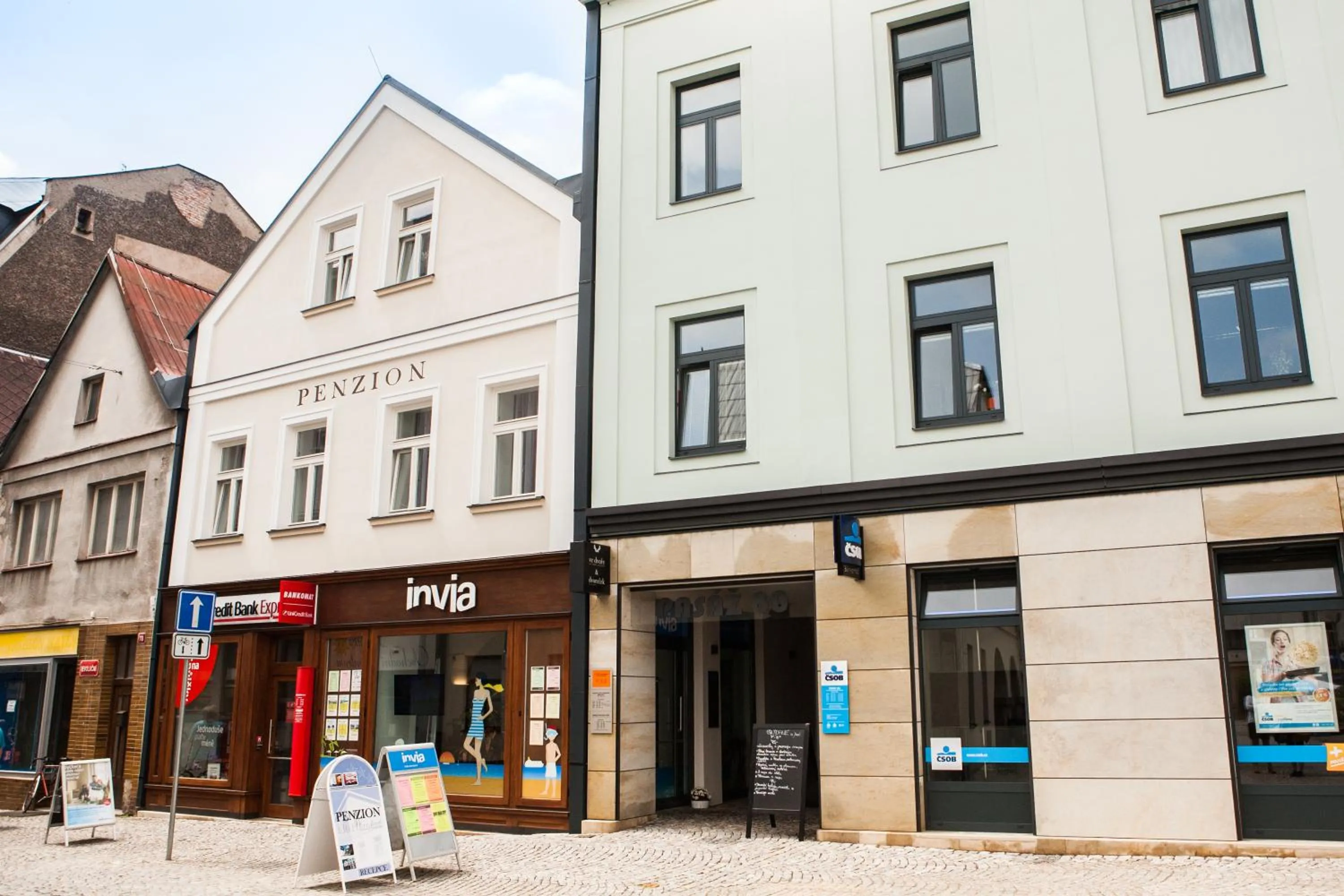 Facade/entrance in Penzion Na Náměstí