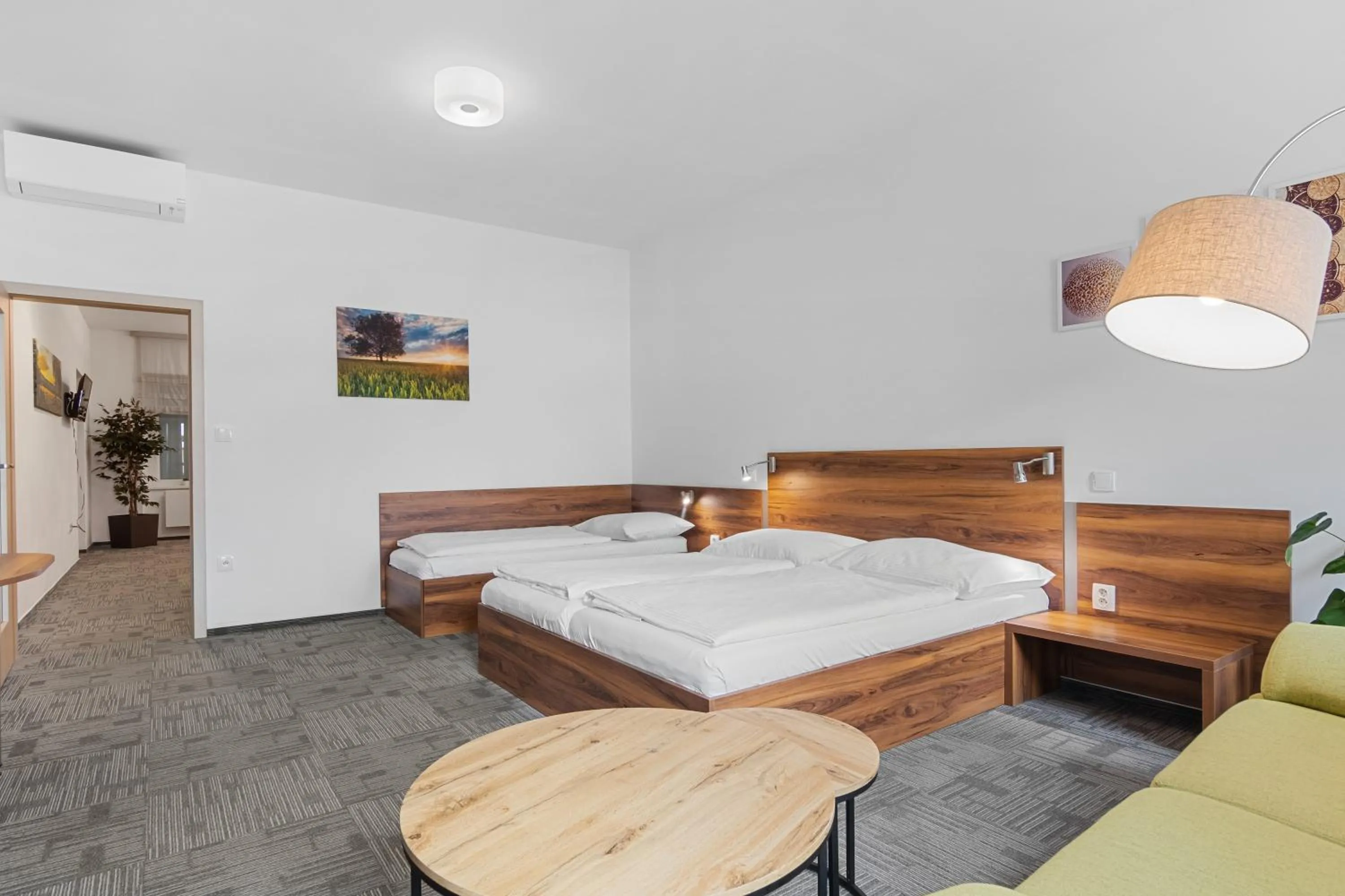 Bedroom, Bed in Penzion Na Náměstí