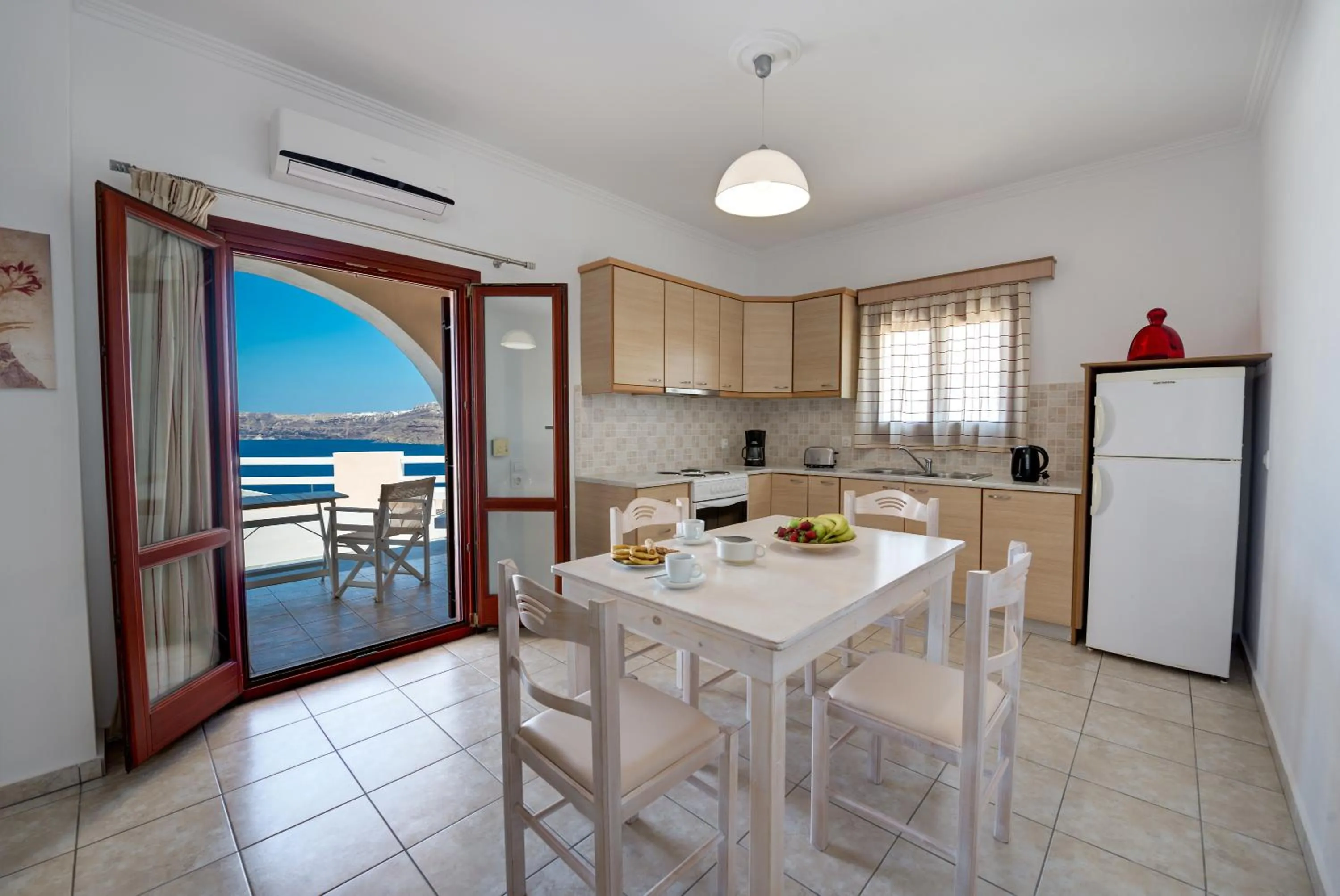 Balcony/Terrace in Akrotiri Apartments