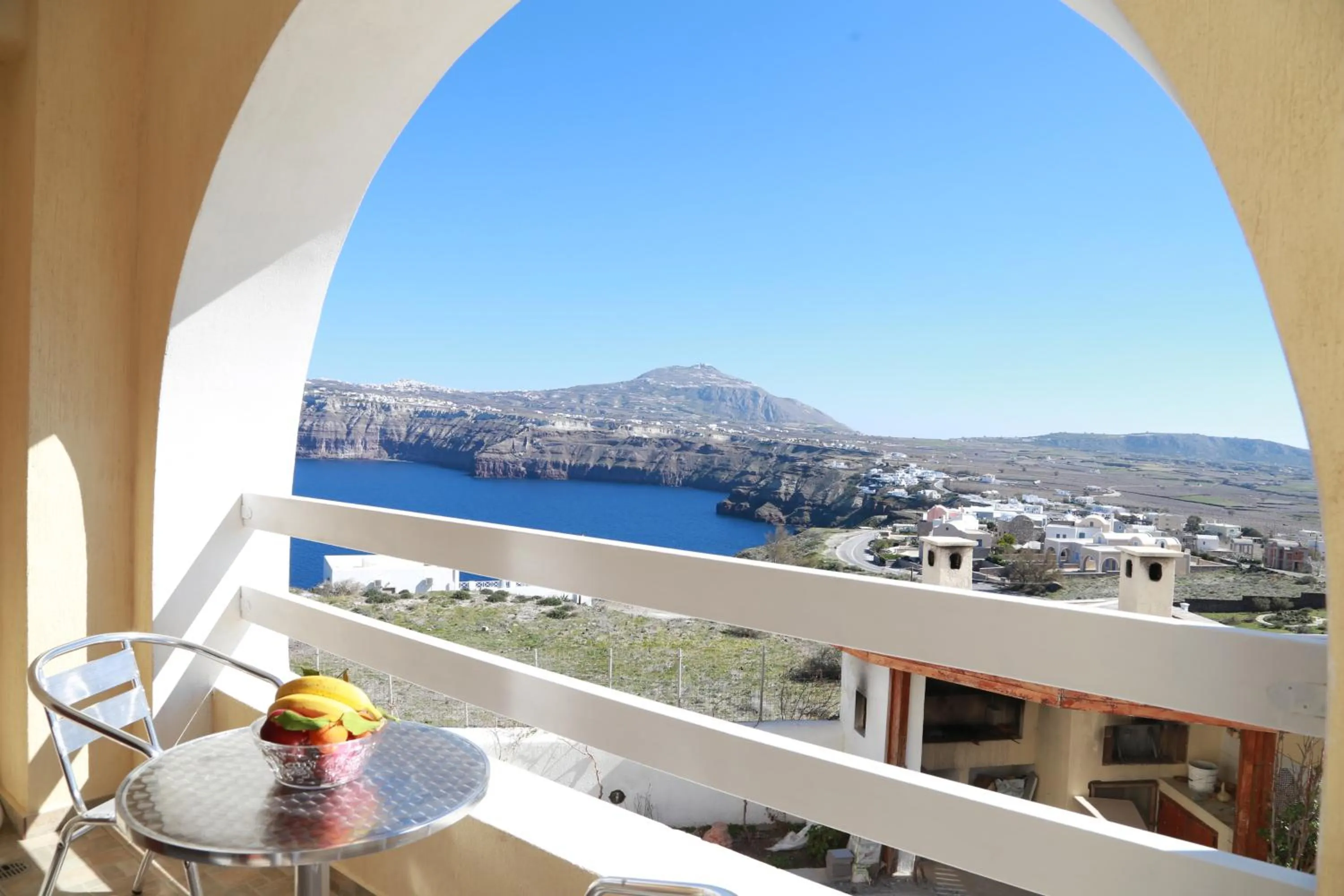 Balcony/Terrace in Akrotiri Apartments