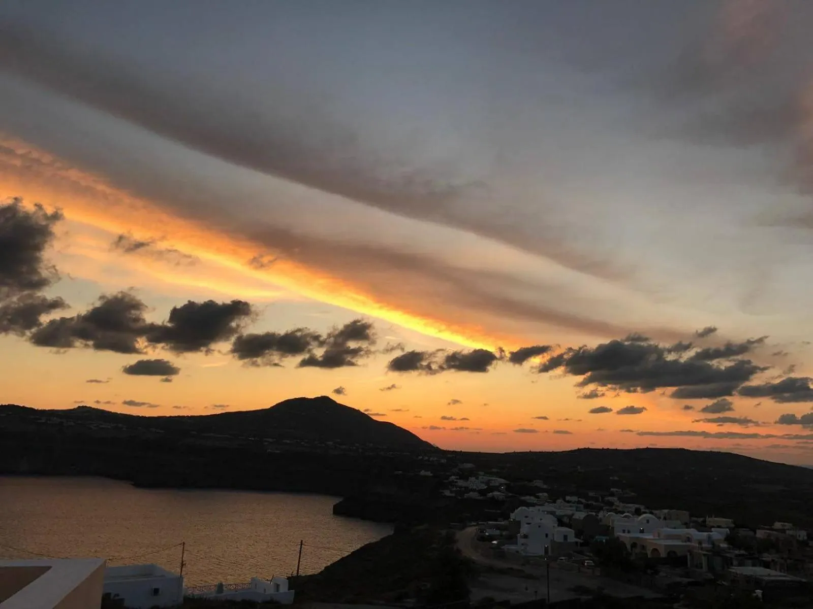 Balcony/Terrace in Akrotiri Apartments