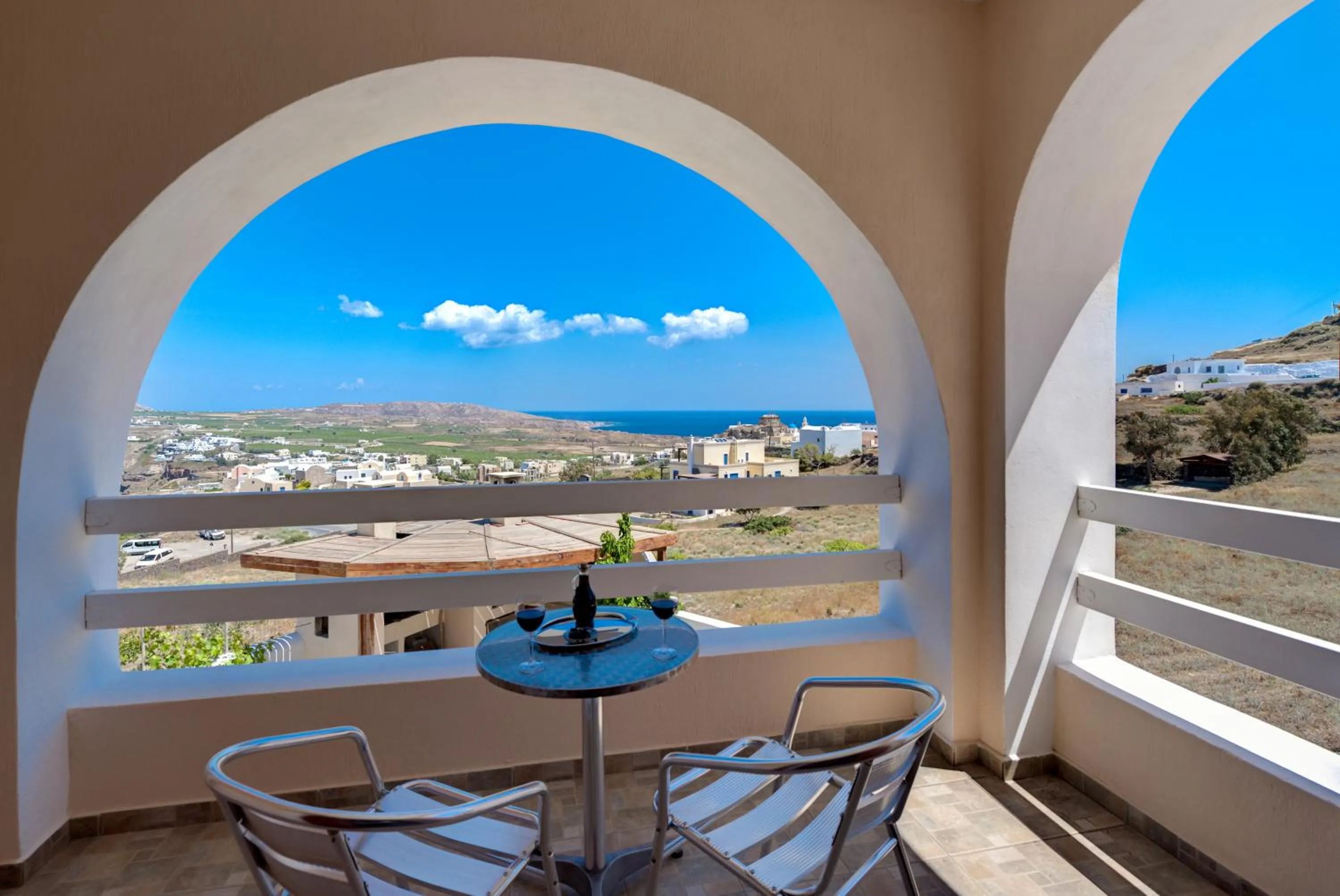 Balcony/Terrace in Akrotiri Apartments