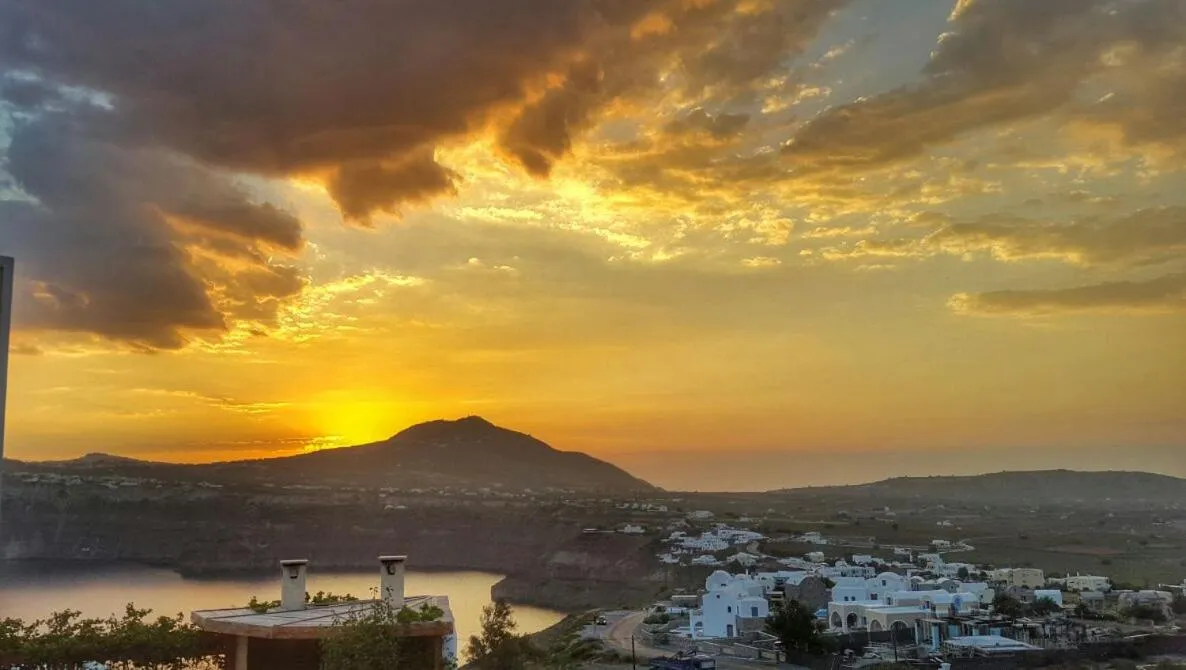 Sunrise in Akrotiri Apartments