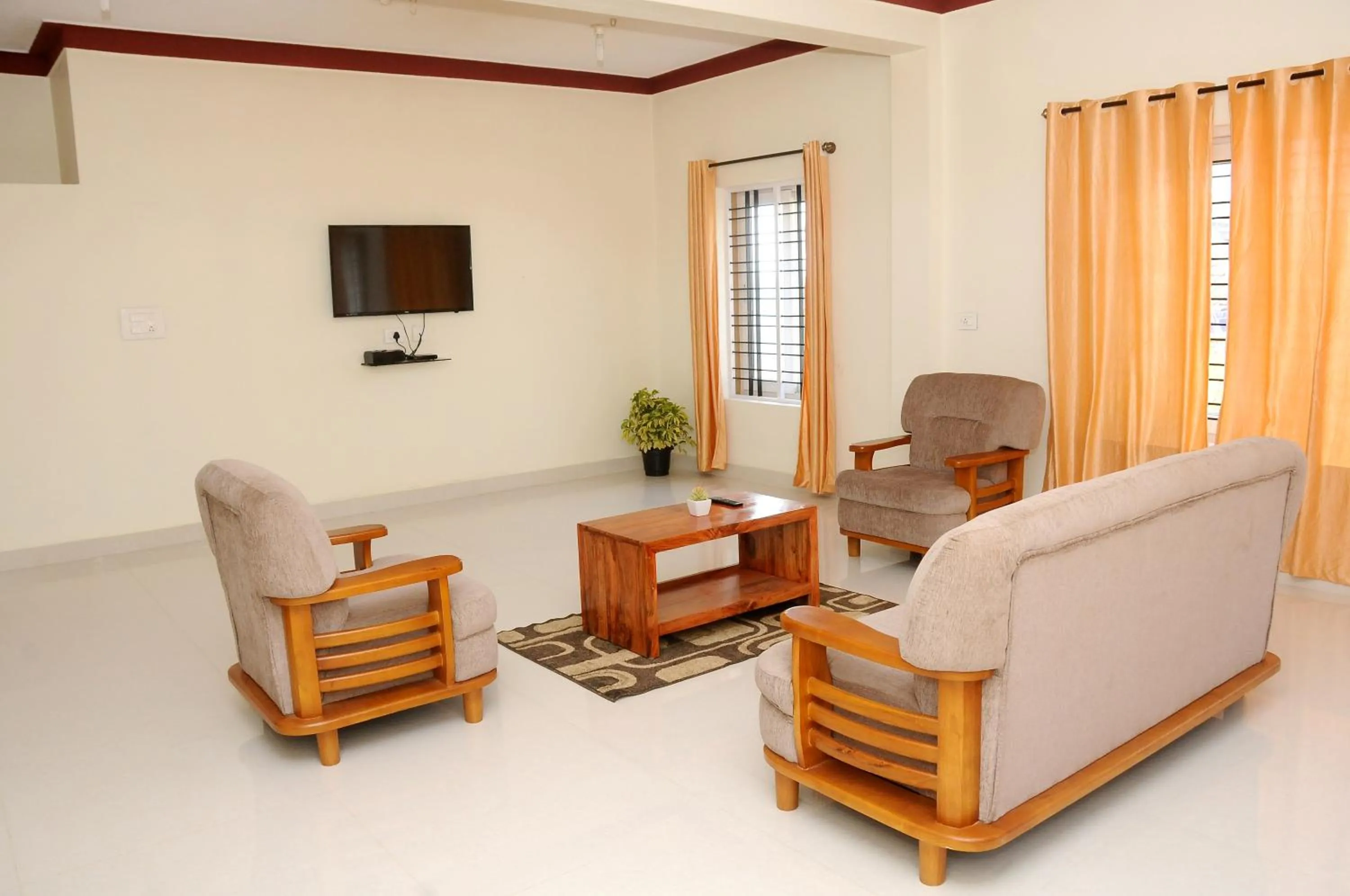 Living room in Holidayincoorg Orchid Villa