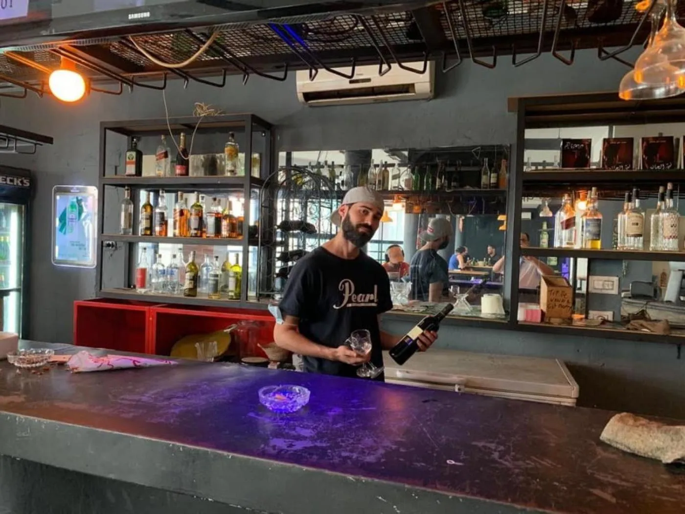 Lounge or bar in Hotel Tunisie Confort