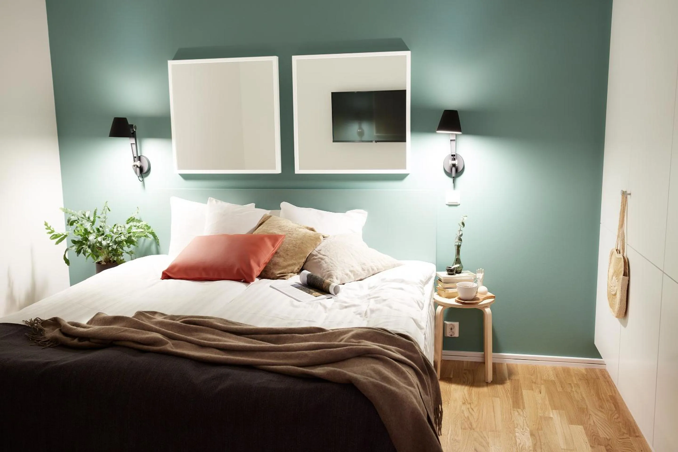 Bed in Forenom Hotels & Apartments Kista