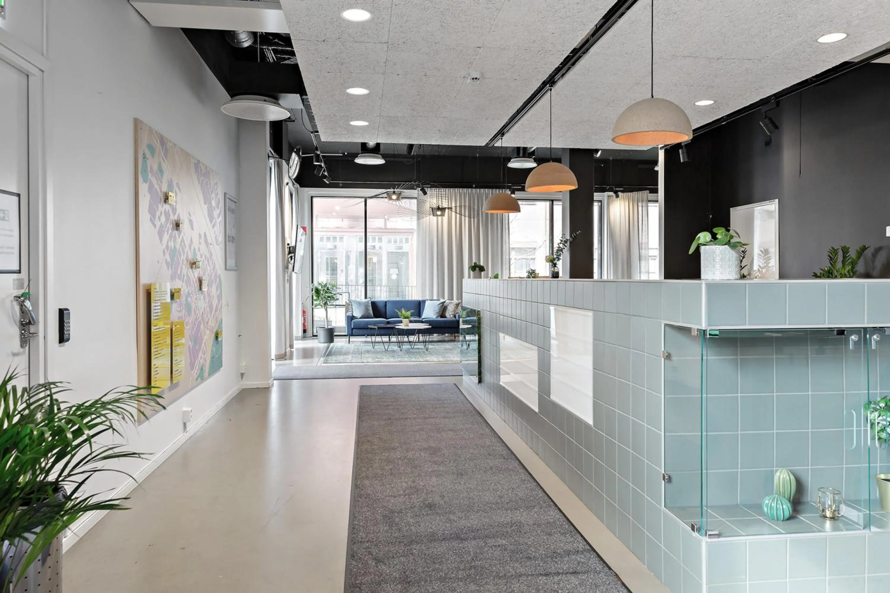 Lounge or bar in Forenom Hotels & Apartments Kista