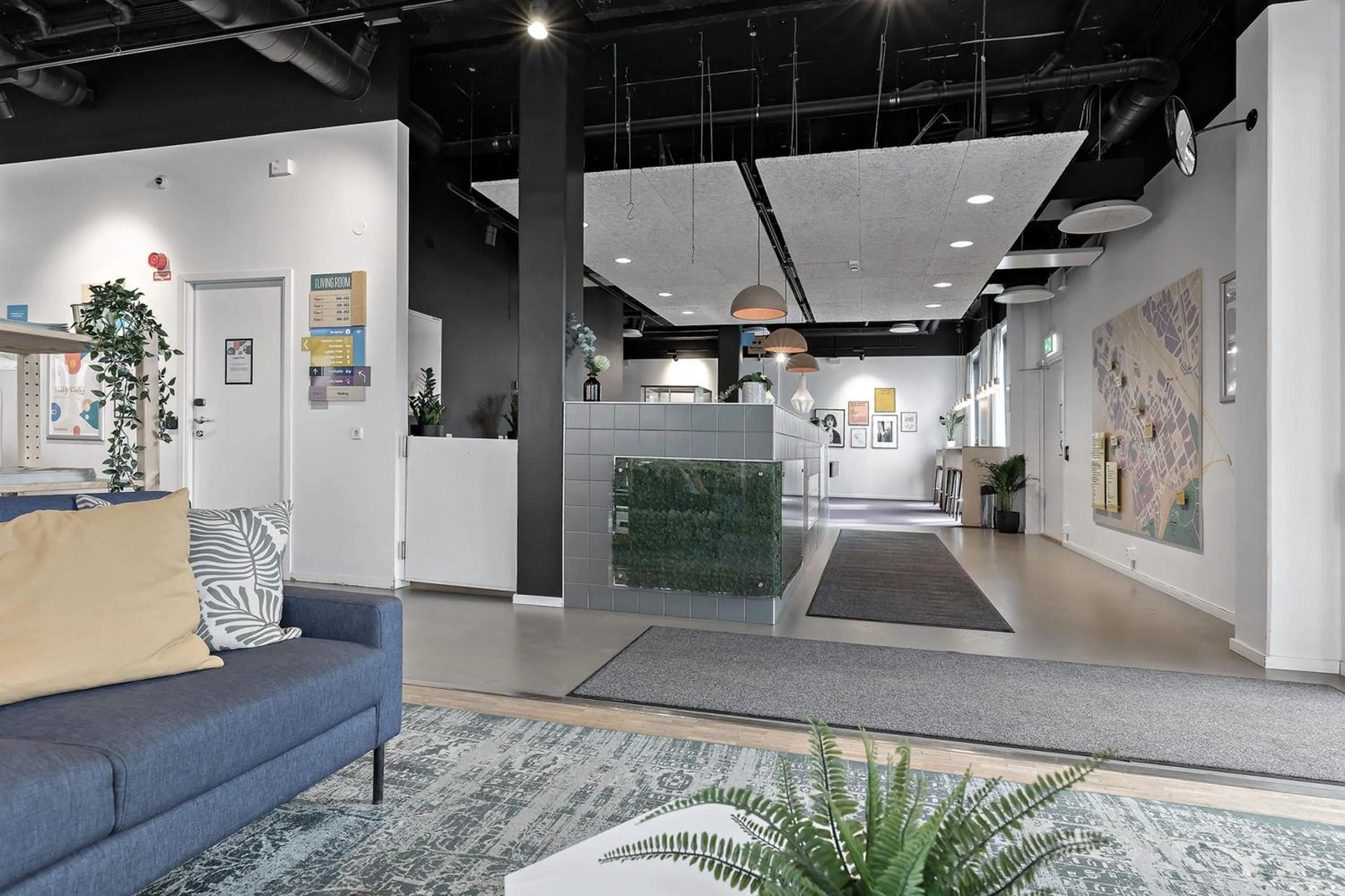 Lounge or bar in Forenom Hotels & Apartments Kista