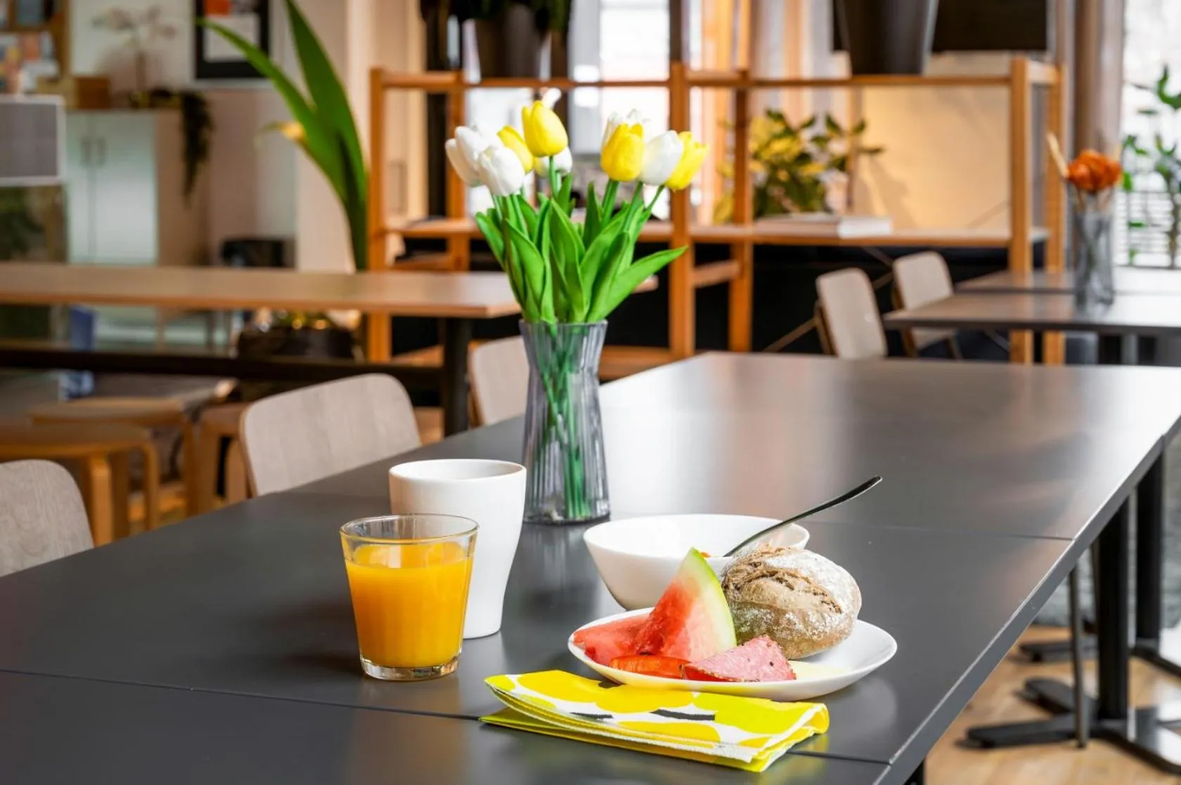Breakfast in Forenom Hotels & Apartments Kista
