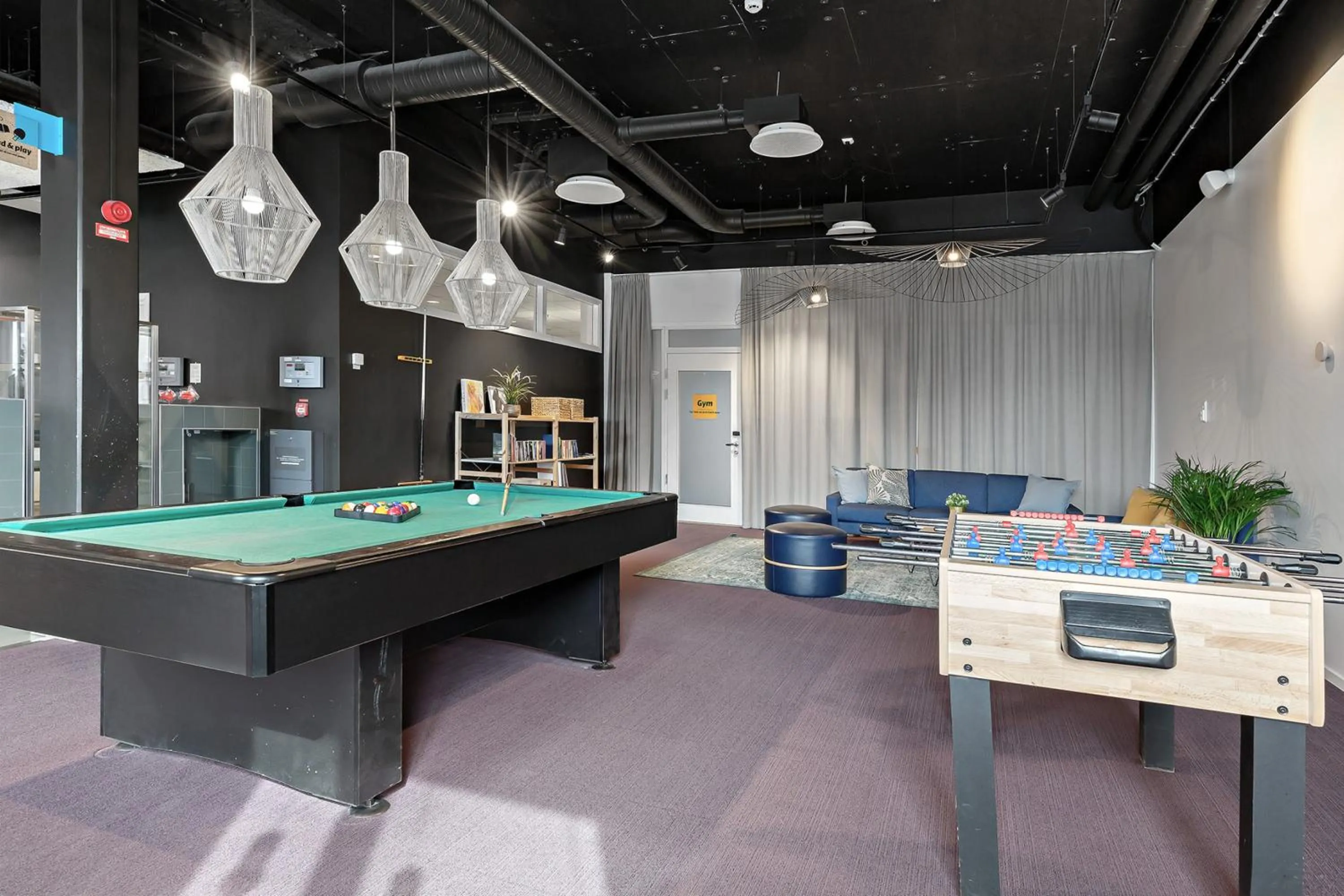 Lounge or bar in Forenom Hotel Kista