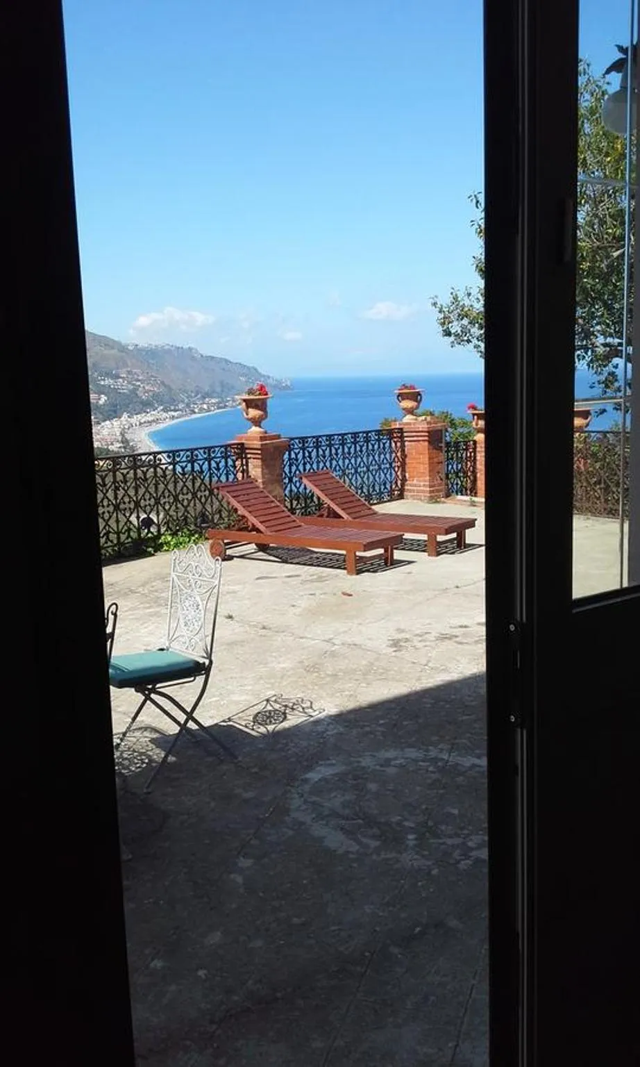 View (from property/room) in La cage aux folles B&B