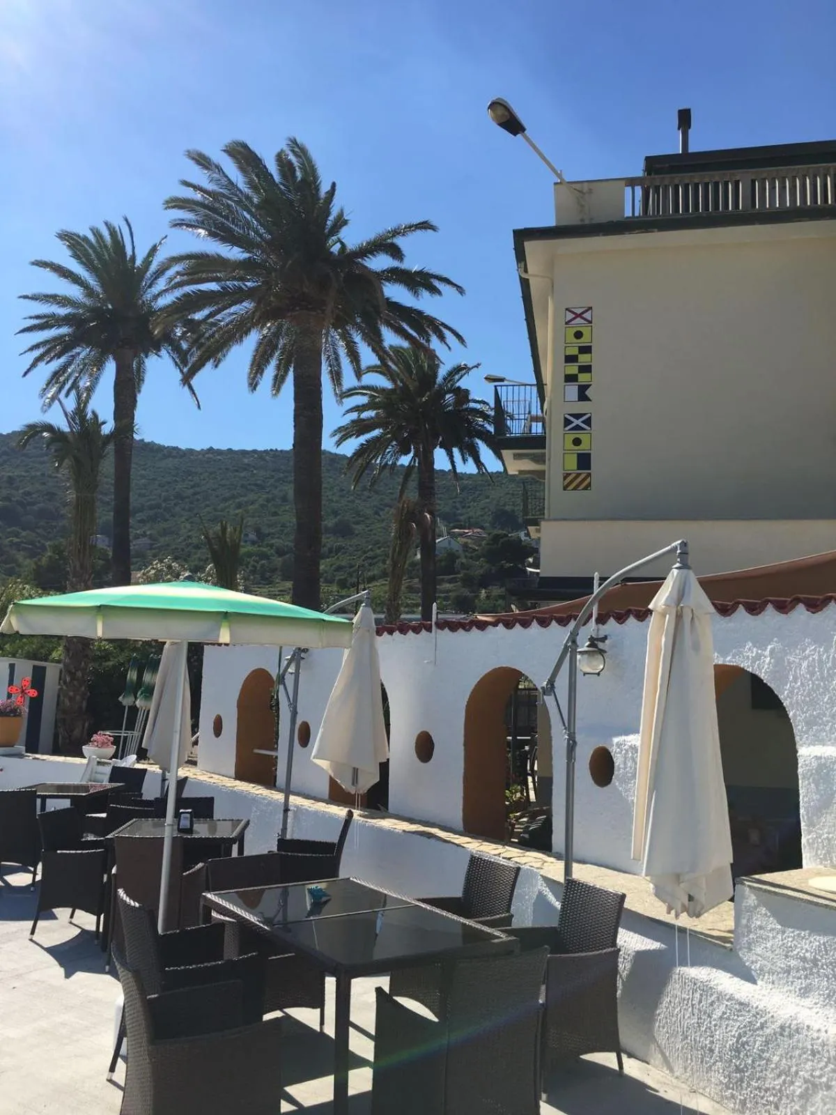 Balcony/Terrace in Residence Villa Miky