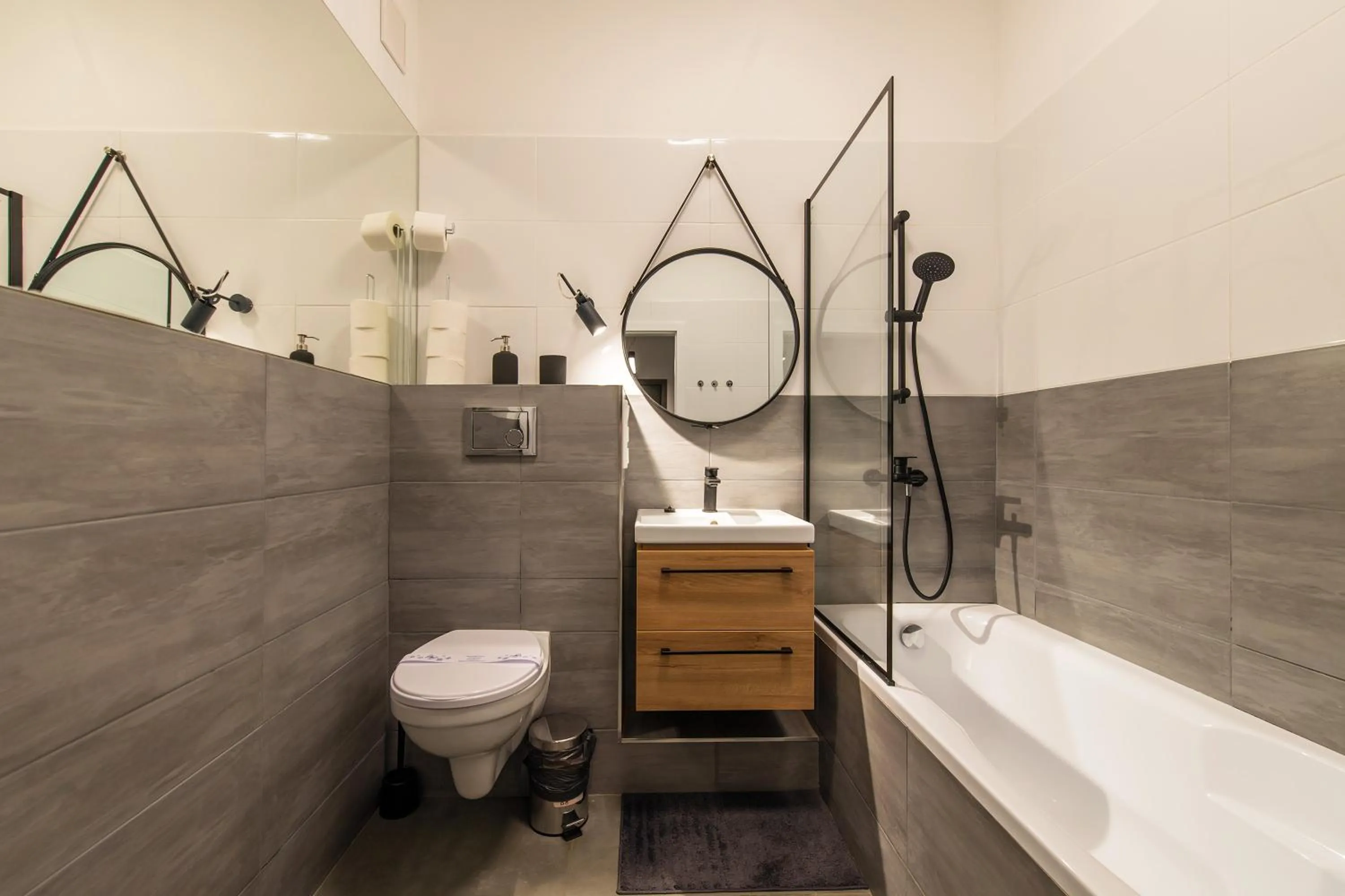 Bathroom in Galeria Italiana Apartments