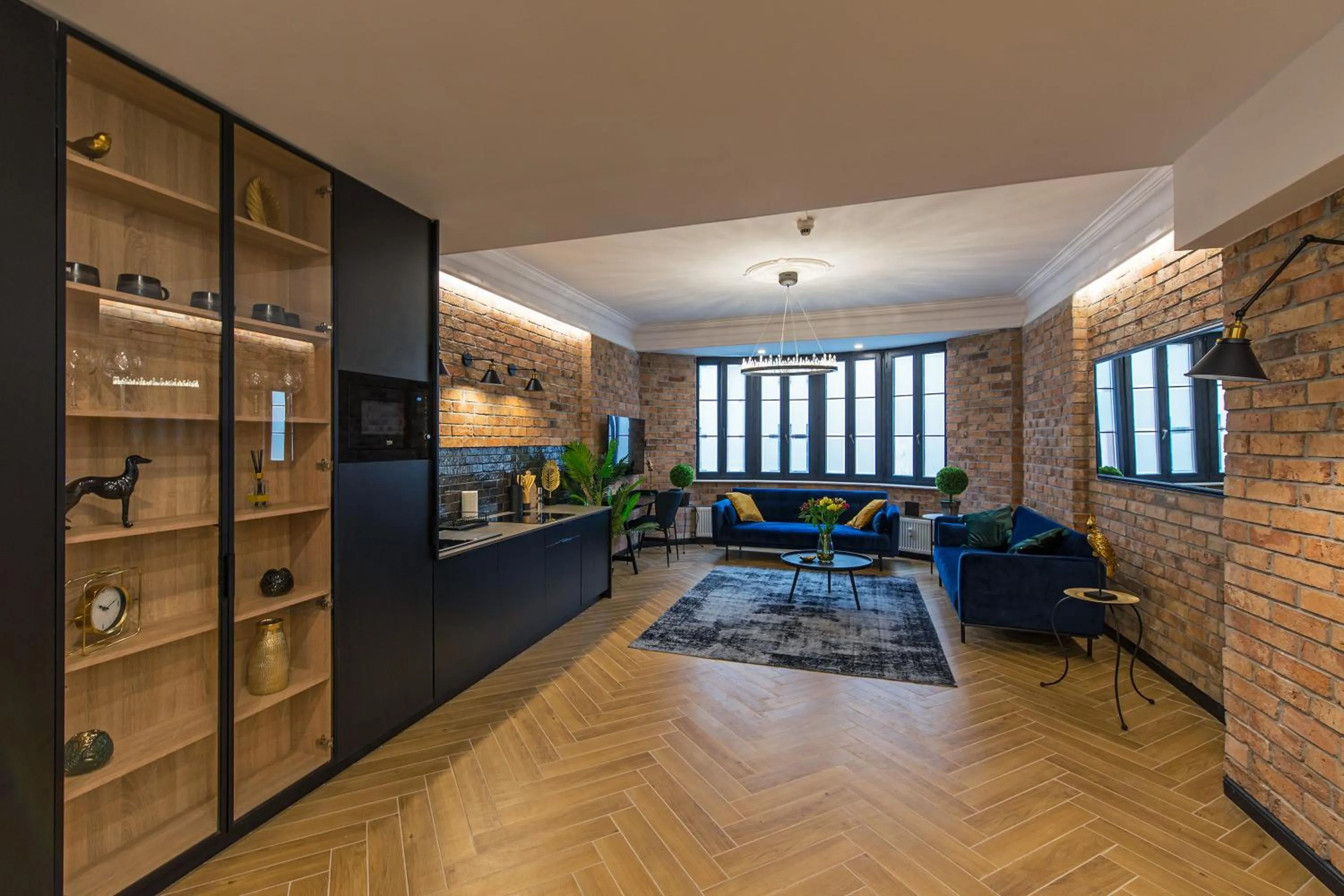 Living room in Galeria Italiana Apartments