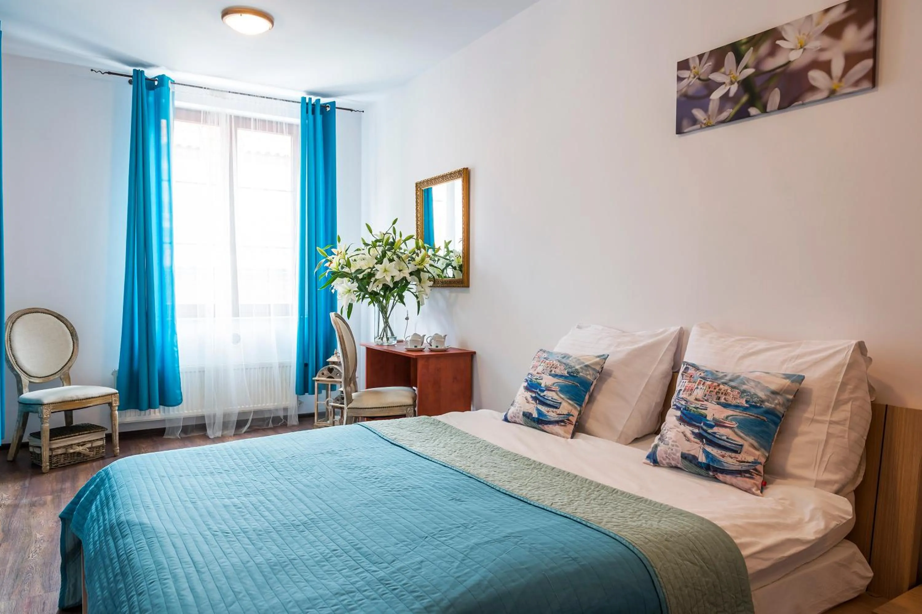 Bedroom, Bed in Galeria Italiana Apartments