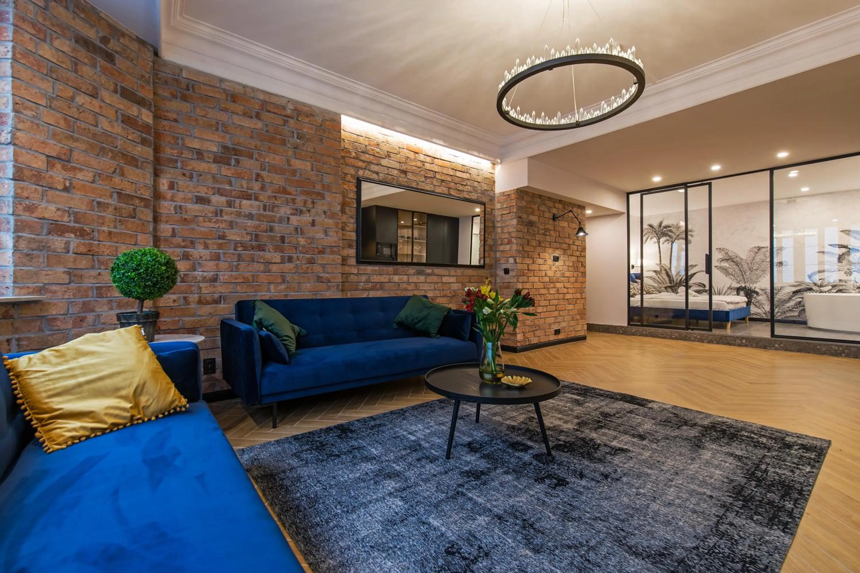 Living room in Galeria Italiana Apartments