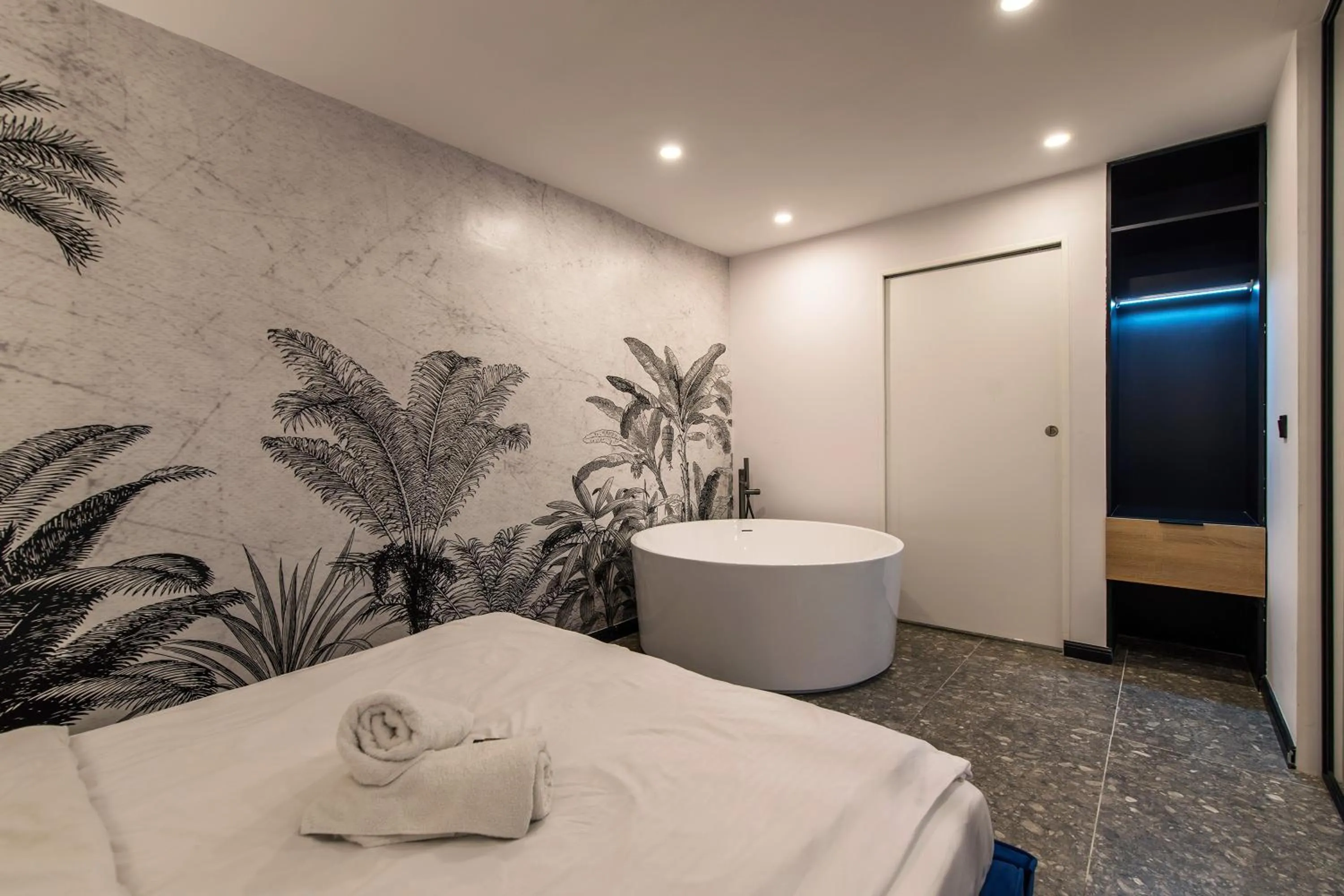 Seating area in Galeria Italiana Apartments