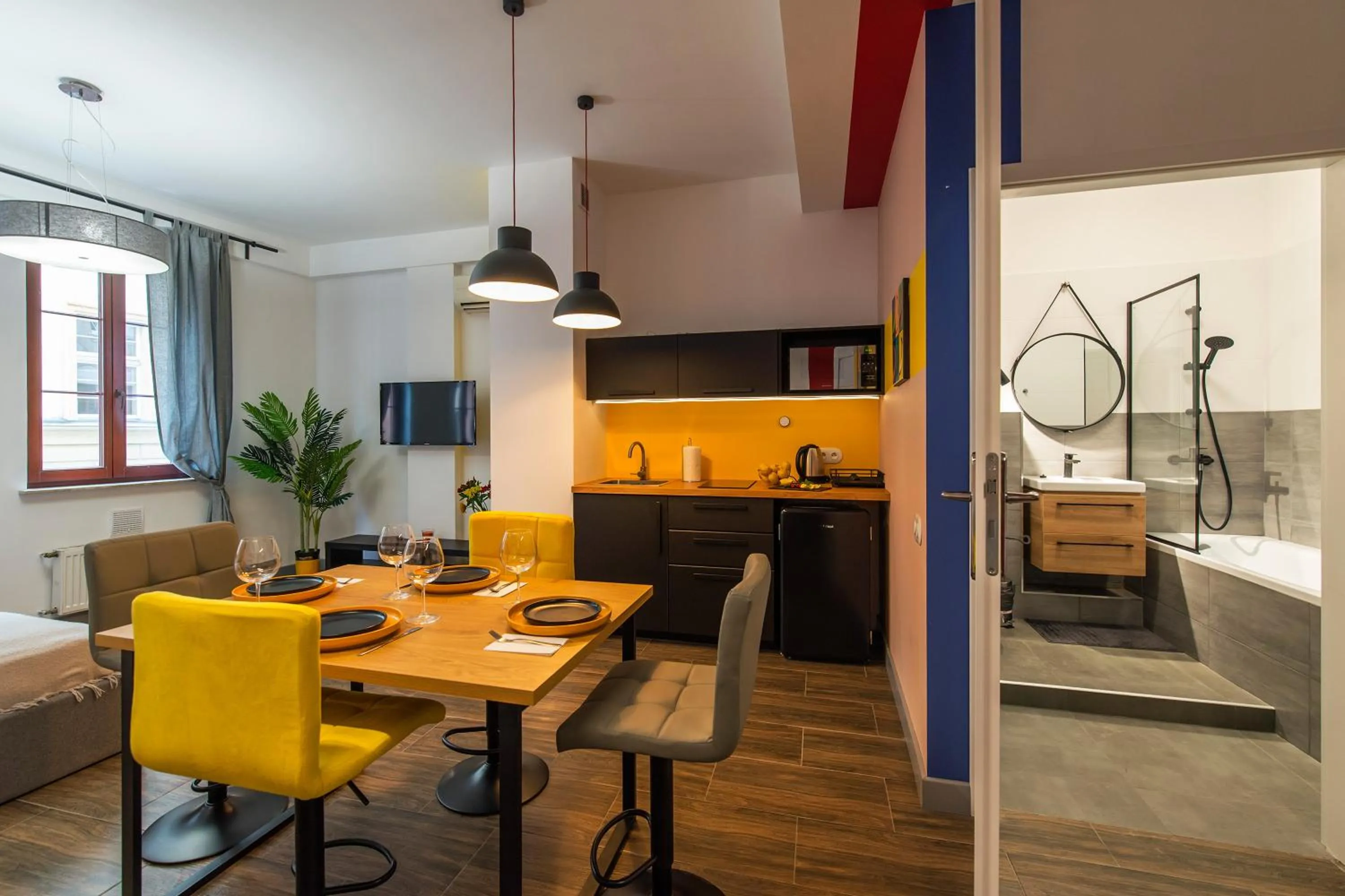 Photo of the whole room in Galeria Italiana Apartments