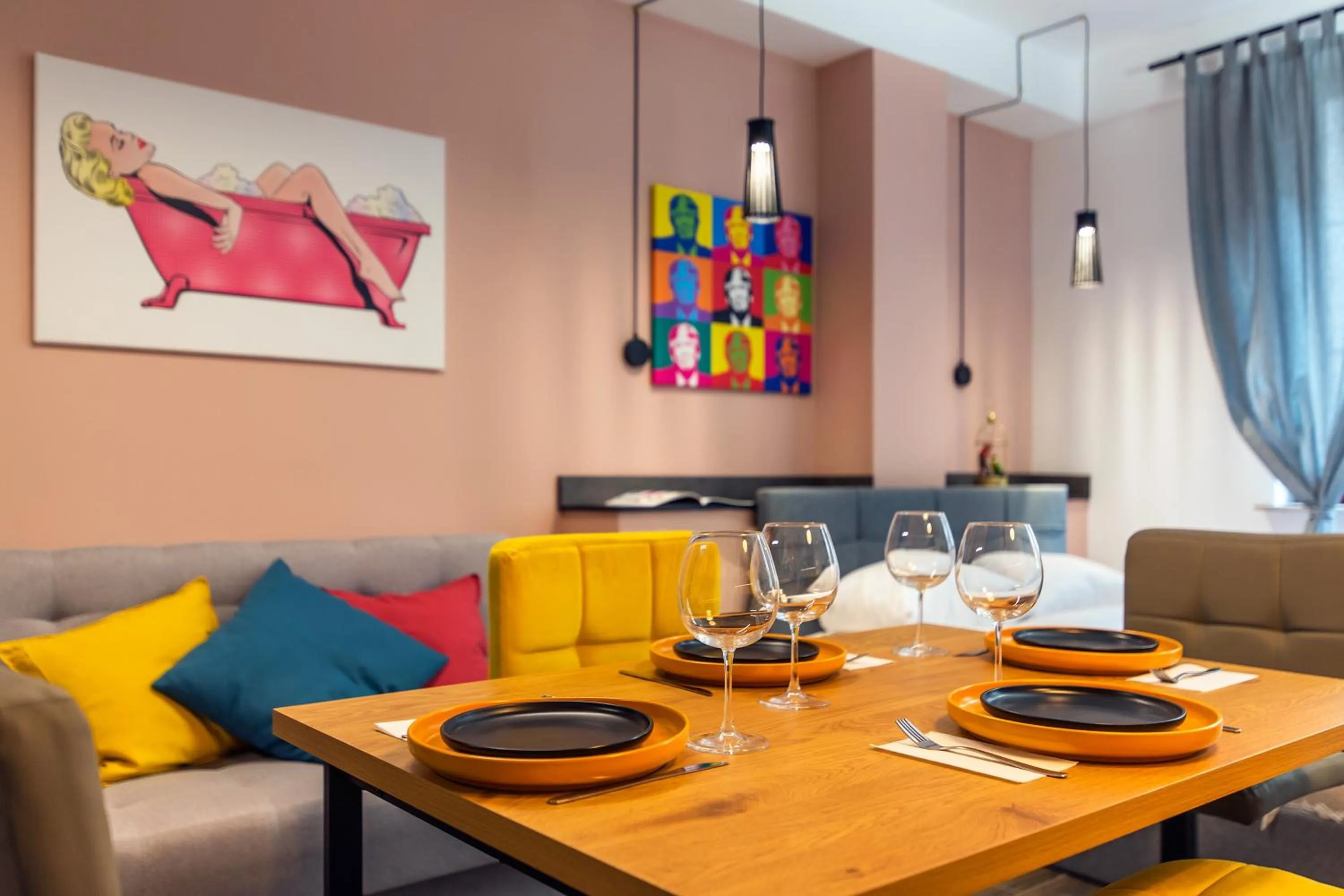 Photo of the whole room in Galeria Italiana Apartments