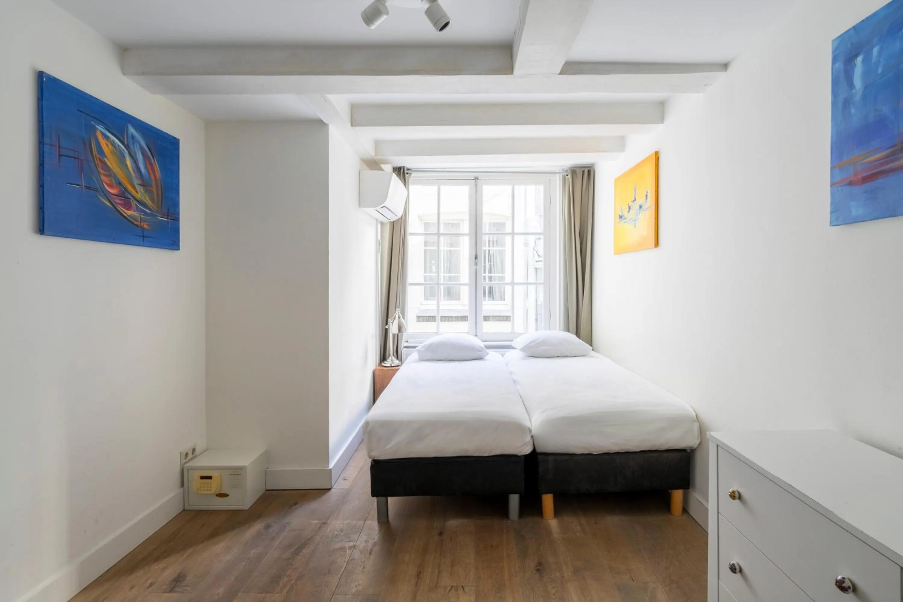 Bedroom, Bed in Amsterdam Centre Harbour Apartments