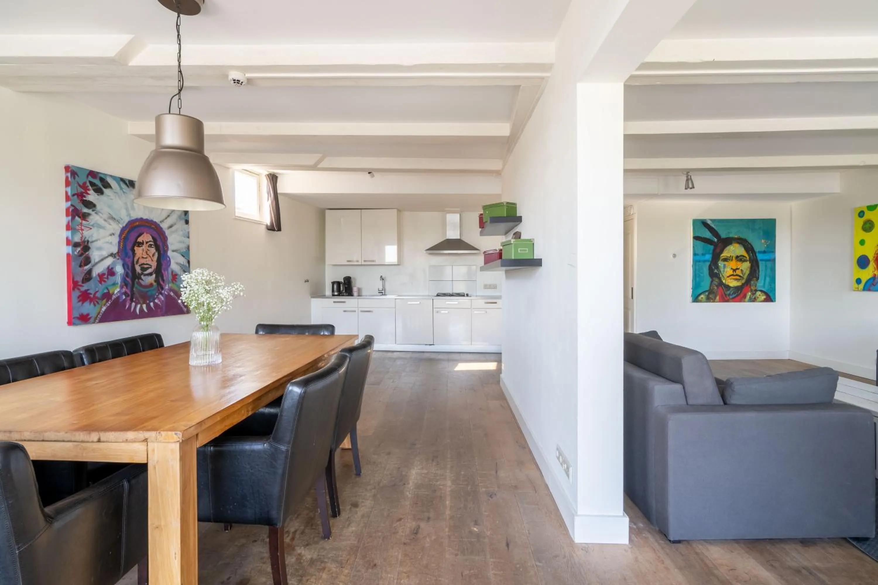 Seating area in Amsterdam Centre Harbour Apartments