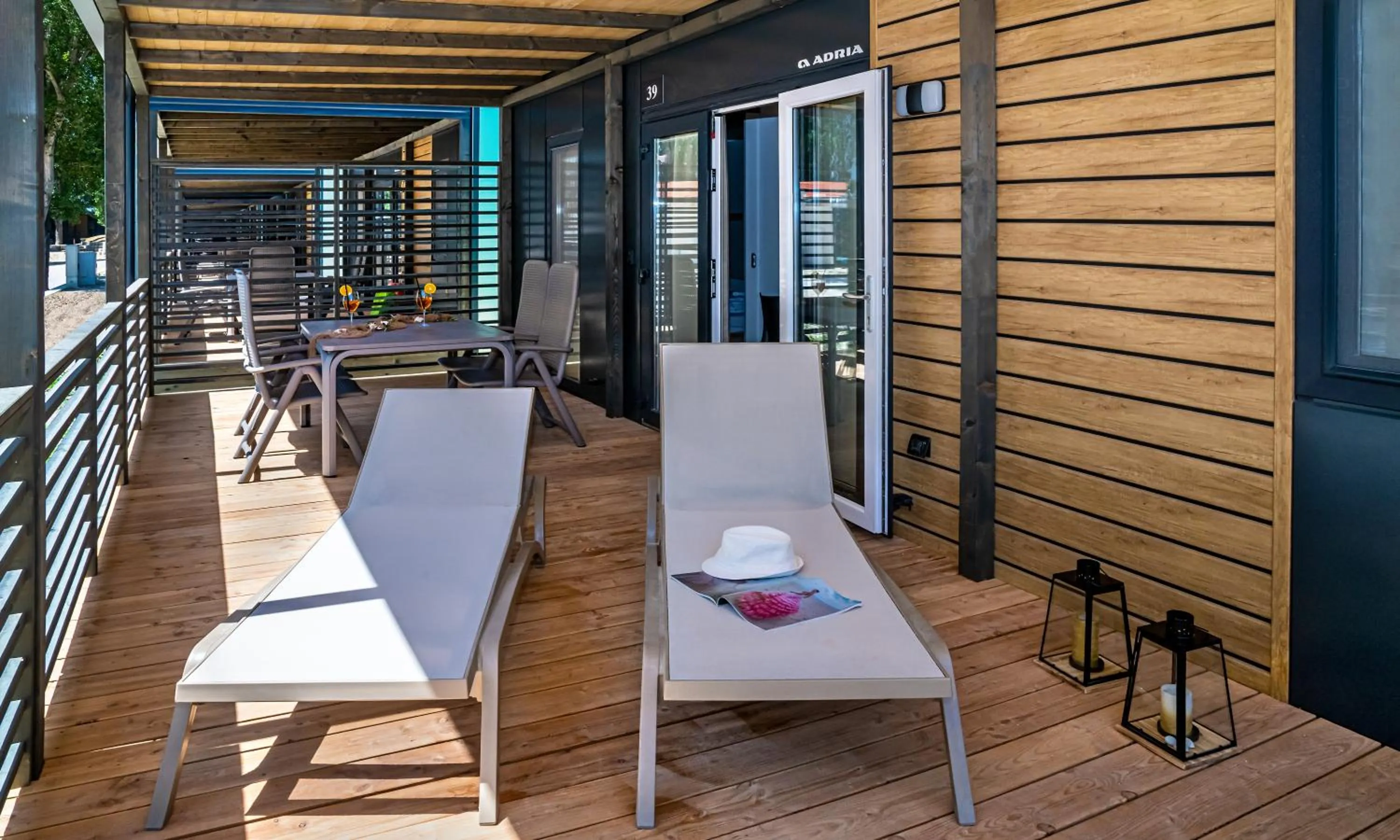 Balcony/Terrace in Camping Almissa