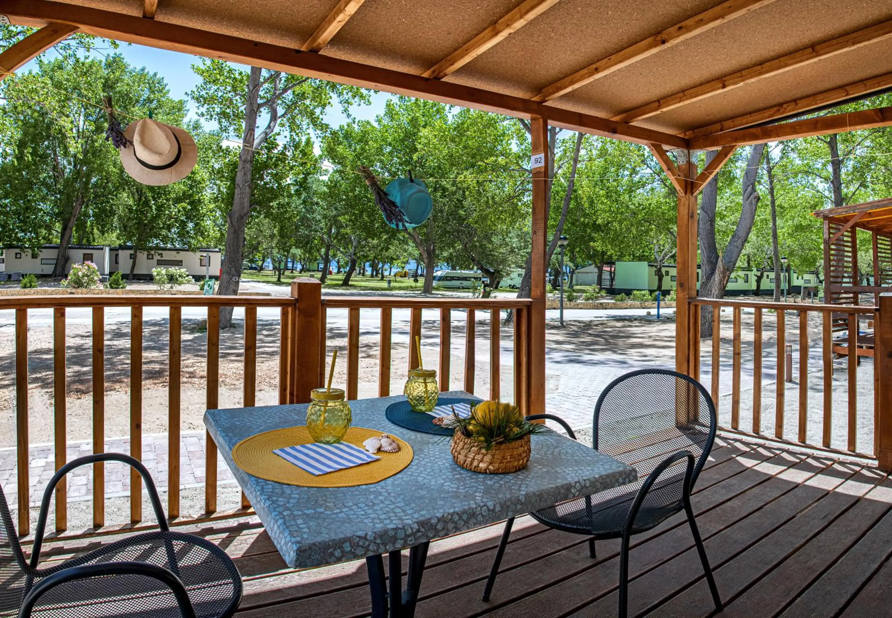 Patio in Camping Almissa