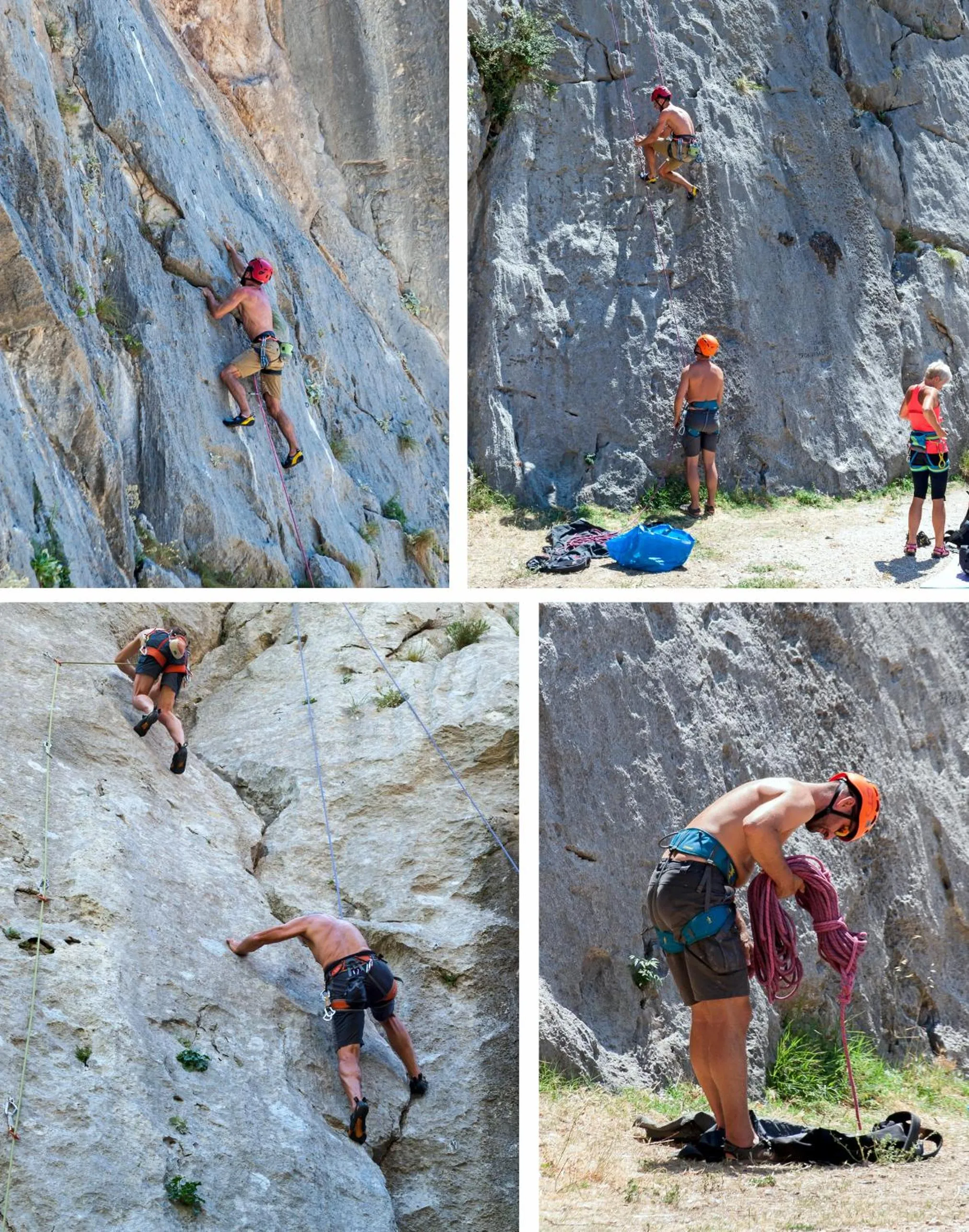 Natural landscape in Camping Almissa