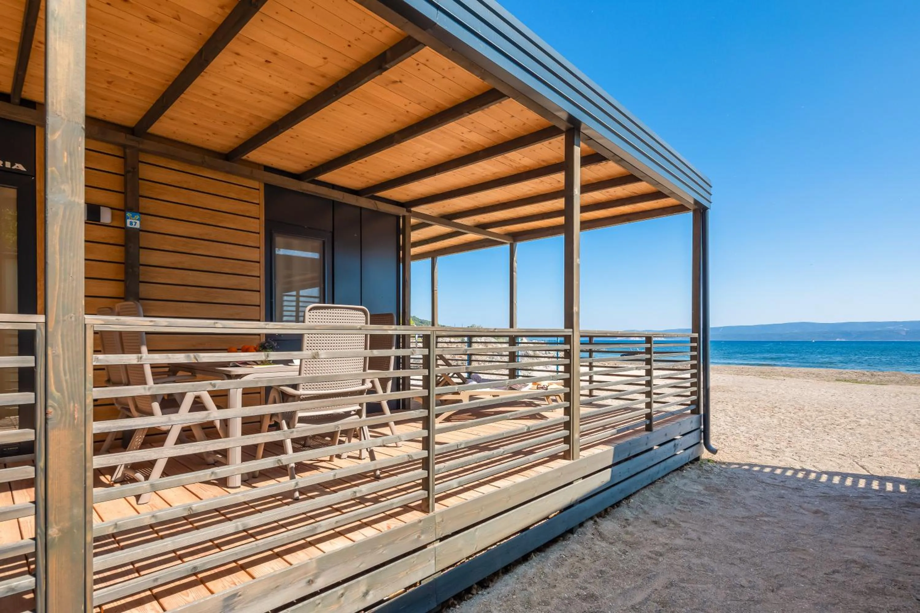 Balcony/Terrace in Camping Almissa